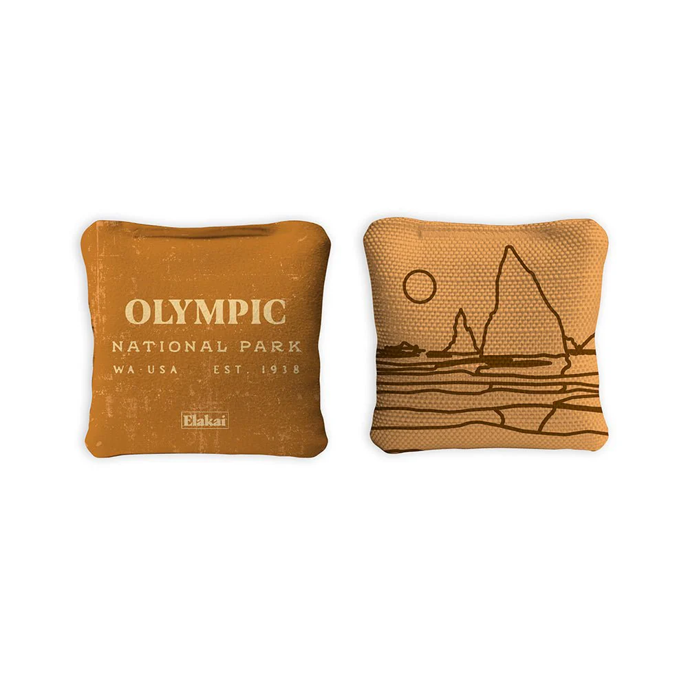 4-in Travel Dual-Sided Cornhole Bags | National Parks Collection - Image 95