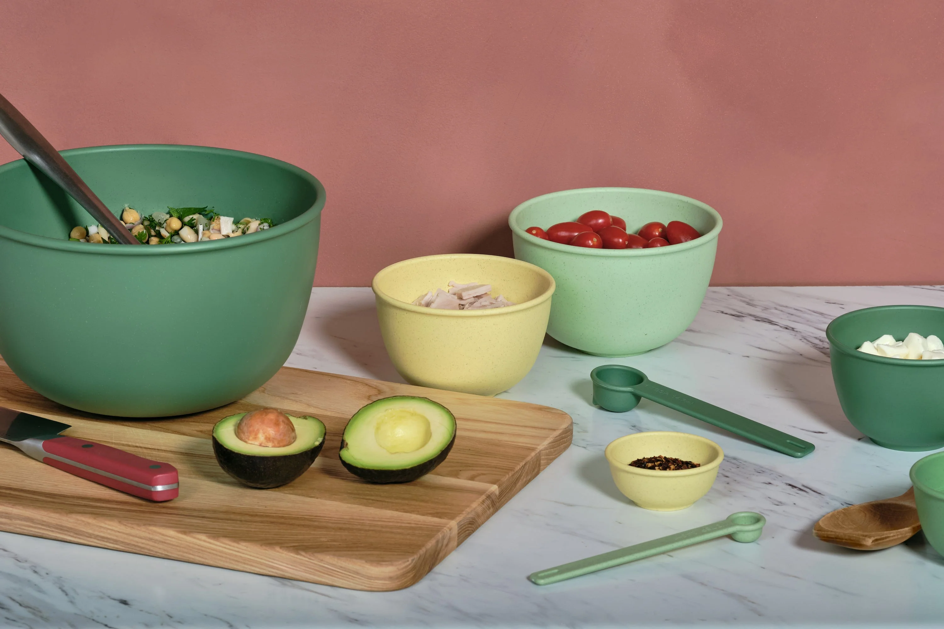 5 Piece Astrik Mixing Bowls - Image 14