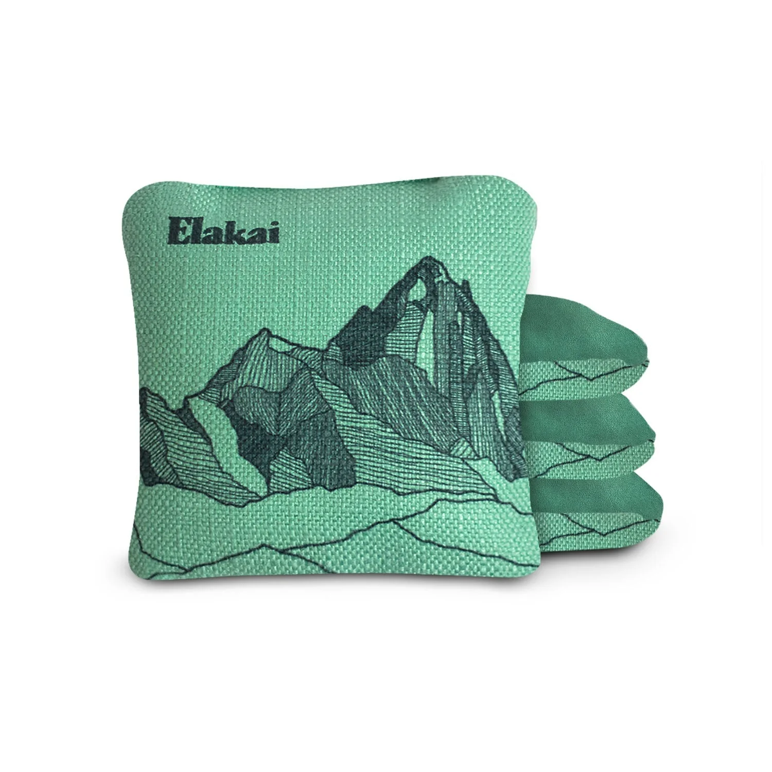 6-in Dual-Sided Cornhole Bags | Mt. Elakai Design Collection - Image 13
