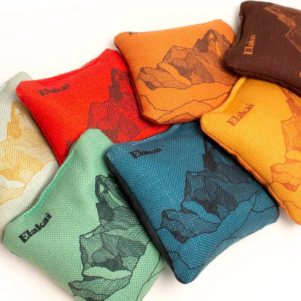 6-in Dual-Sided Cornhole Bags | Mt. Elakai Design Collection - Image 30