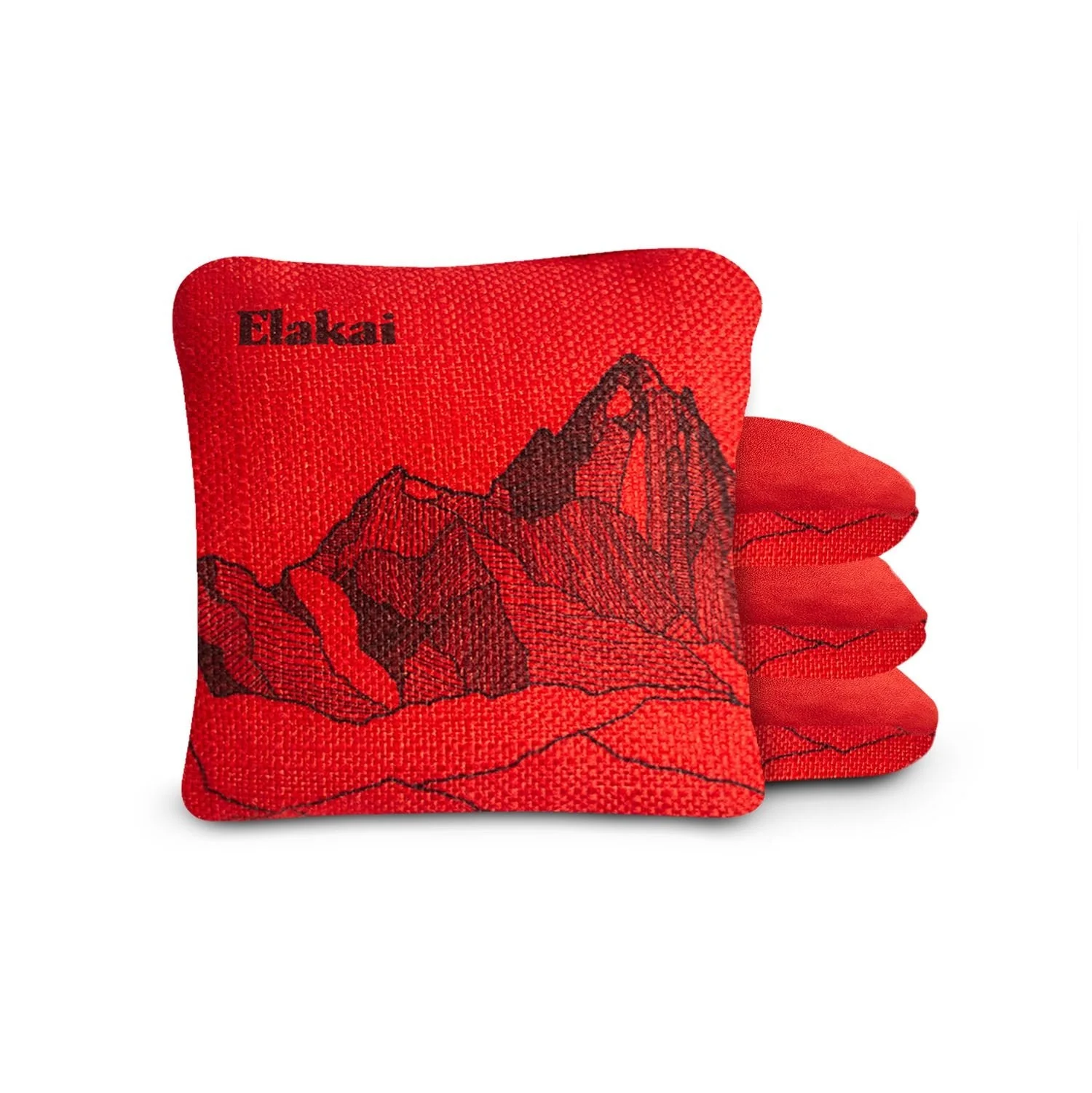 6-in Dual-Sided Cornhole Bags | Mt. Elakai Design Collection - Image 5