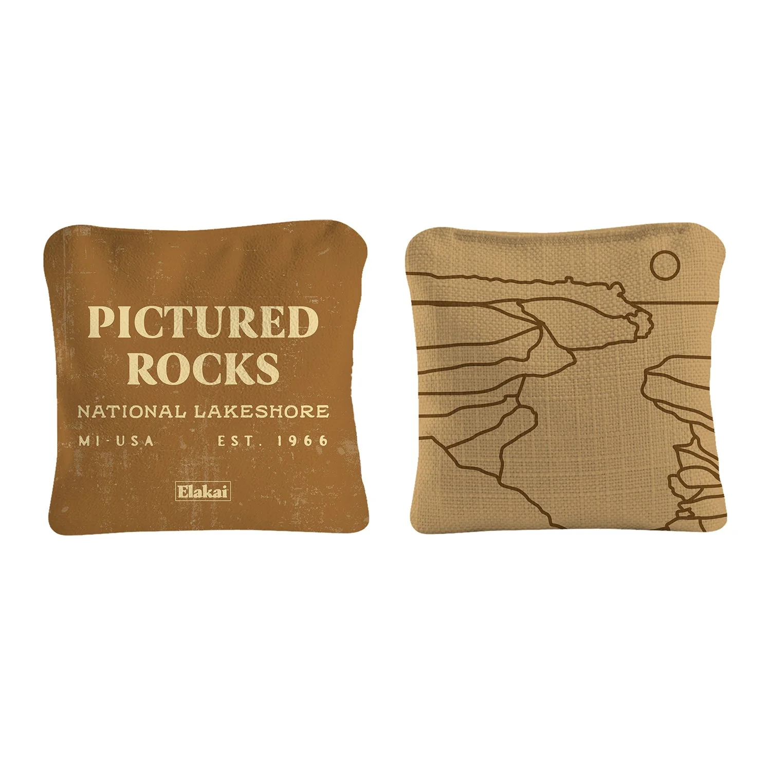 6-in Dual-Sided Cornhole Bags | National Parks Collection - Image 104