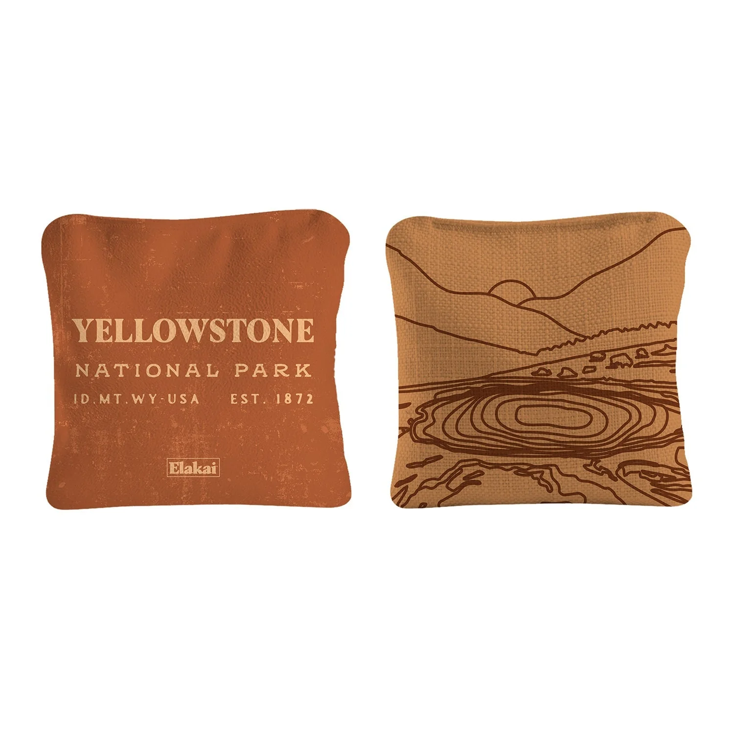6-in Dual-Sided Cornhole Bags | National Parks Collection - Image 132