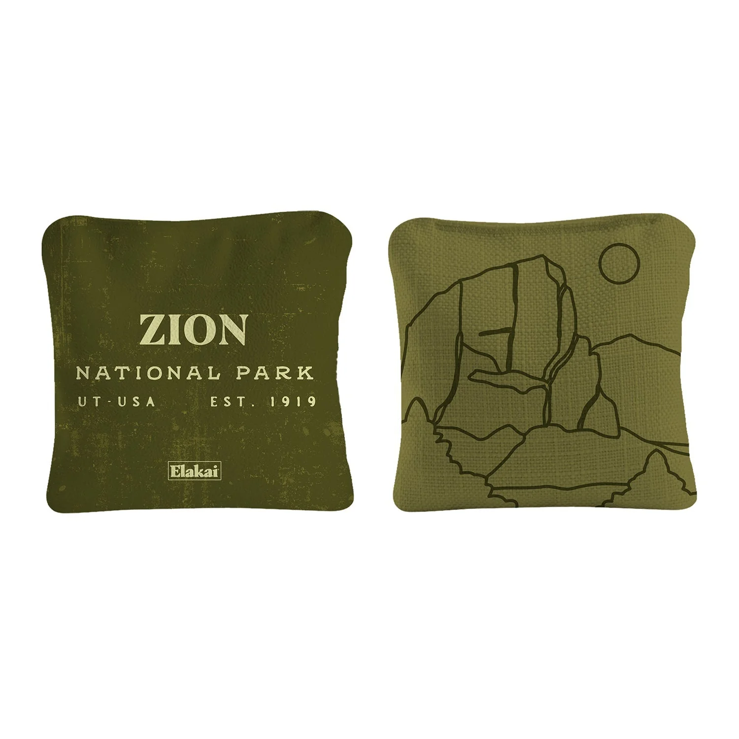 6-in Dual-Sided Cornhole Bags | National Parks Collection - Image 152