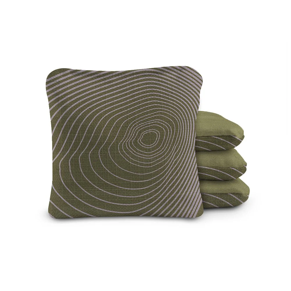 6-in Dual-Sided Cornhole Bags | Tree Rings Collection - Image 6