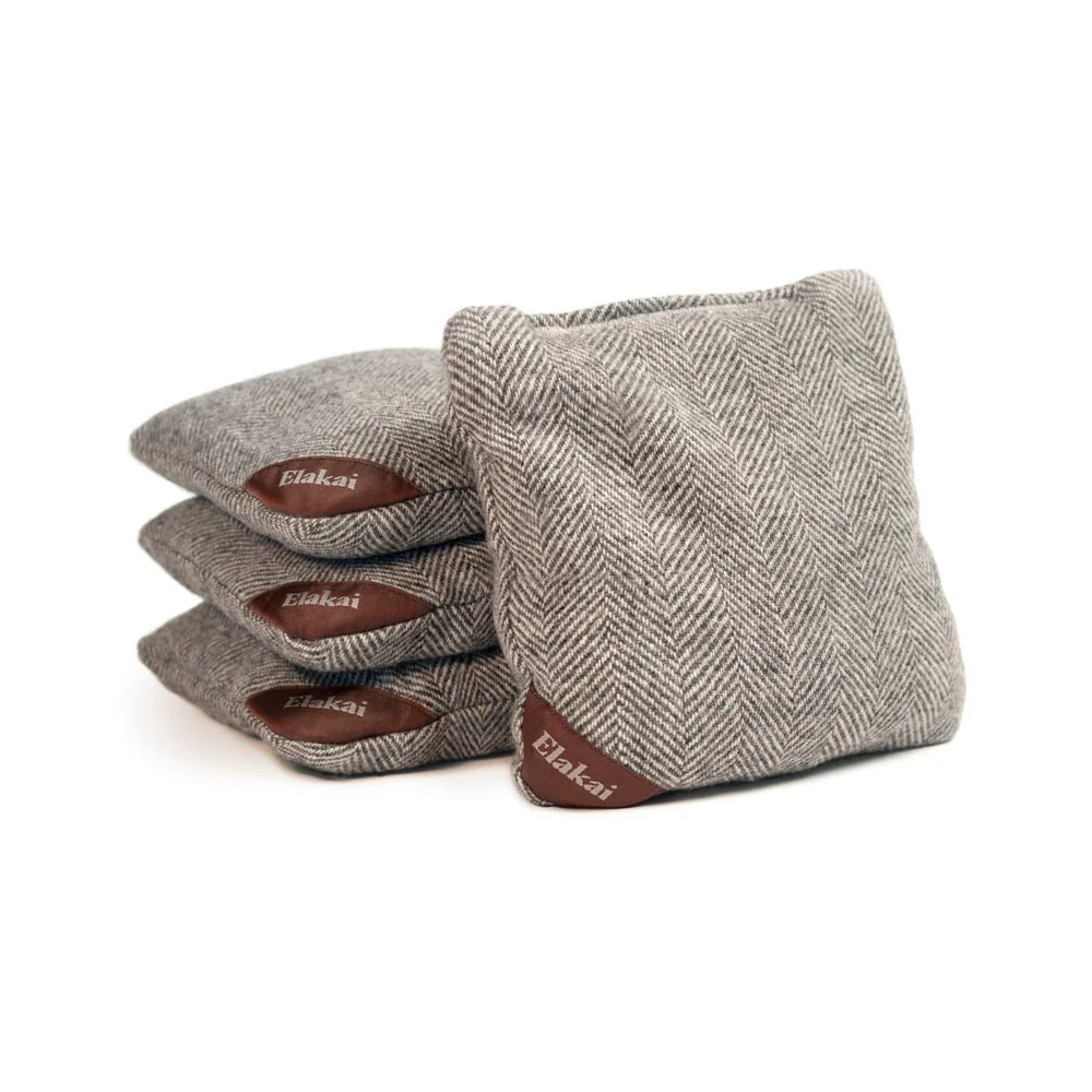 6-in Herringbone Cornhole Bags | Premium All-Weather Collection - Image 5