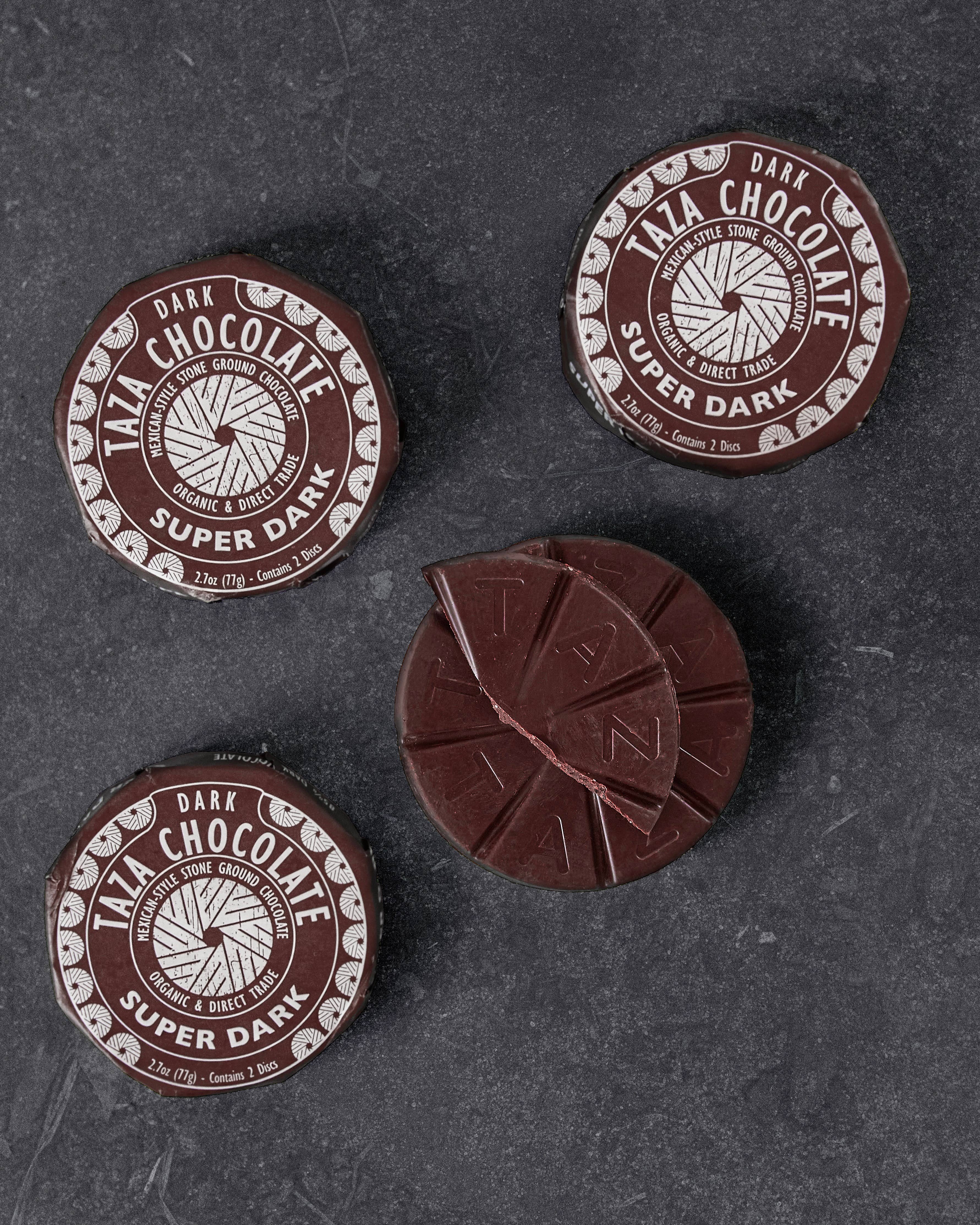 85% Super Dark Chocolate Disc - Image 4