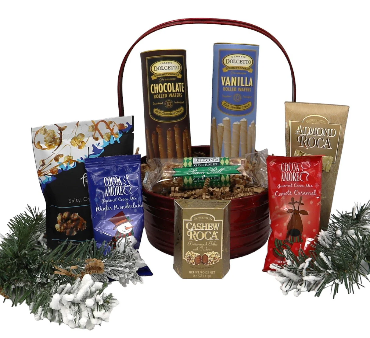 A Family Christmas Small Gift Basket - Image 2
