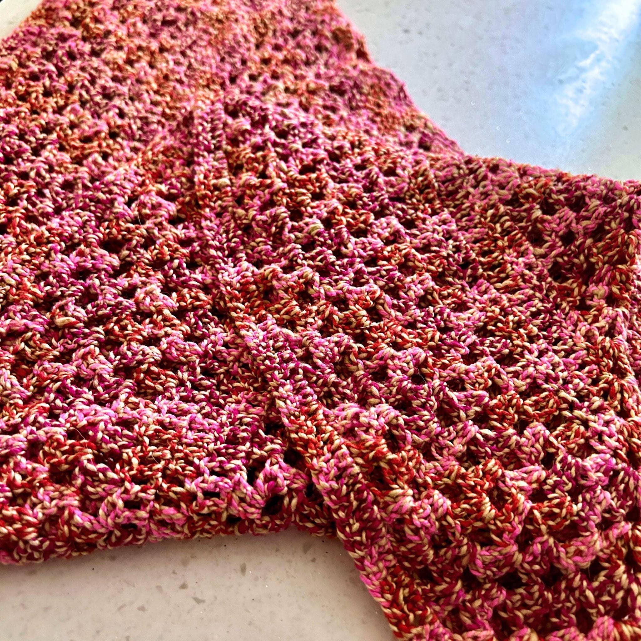 A Walk in the Garden Shawl Crochet Kit - Image 4