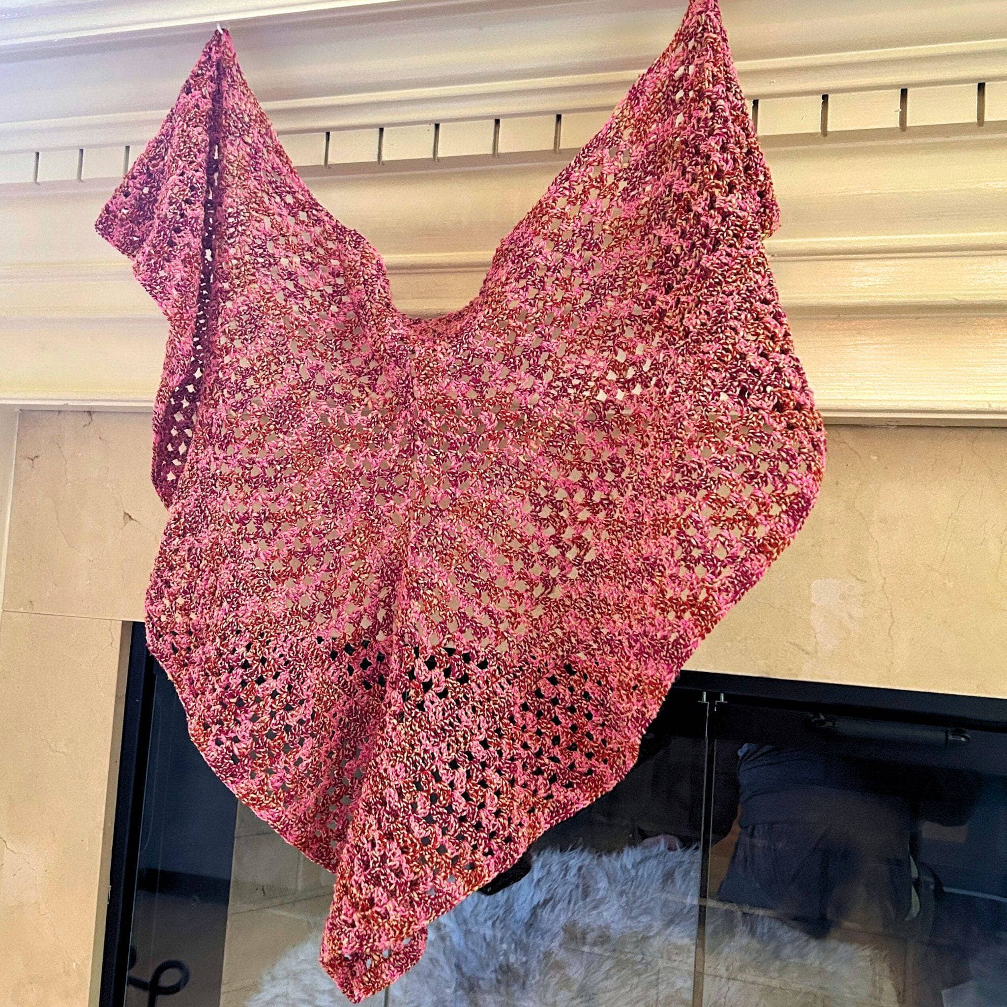 A Walk in the Garden Shawl Crochet Kit - Image 5