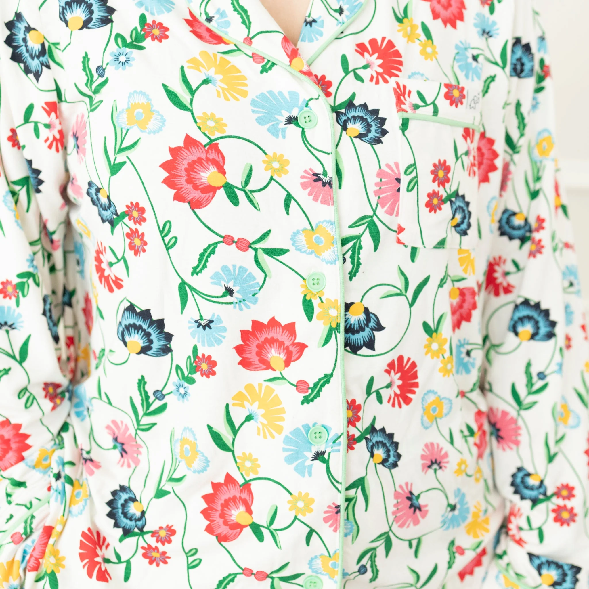 Adult Long Sleeve Button-Down Top – Zahra - Image 4