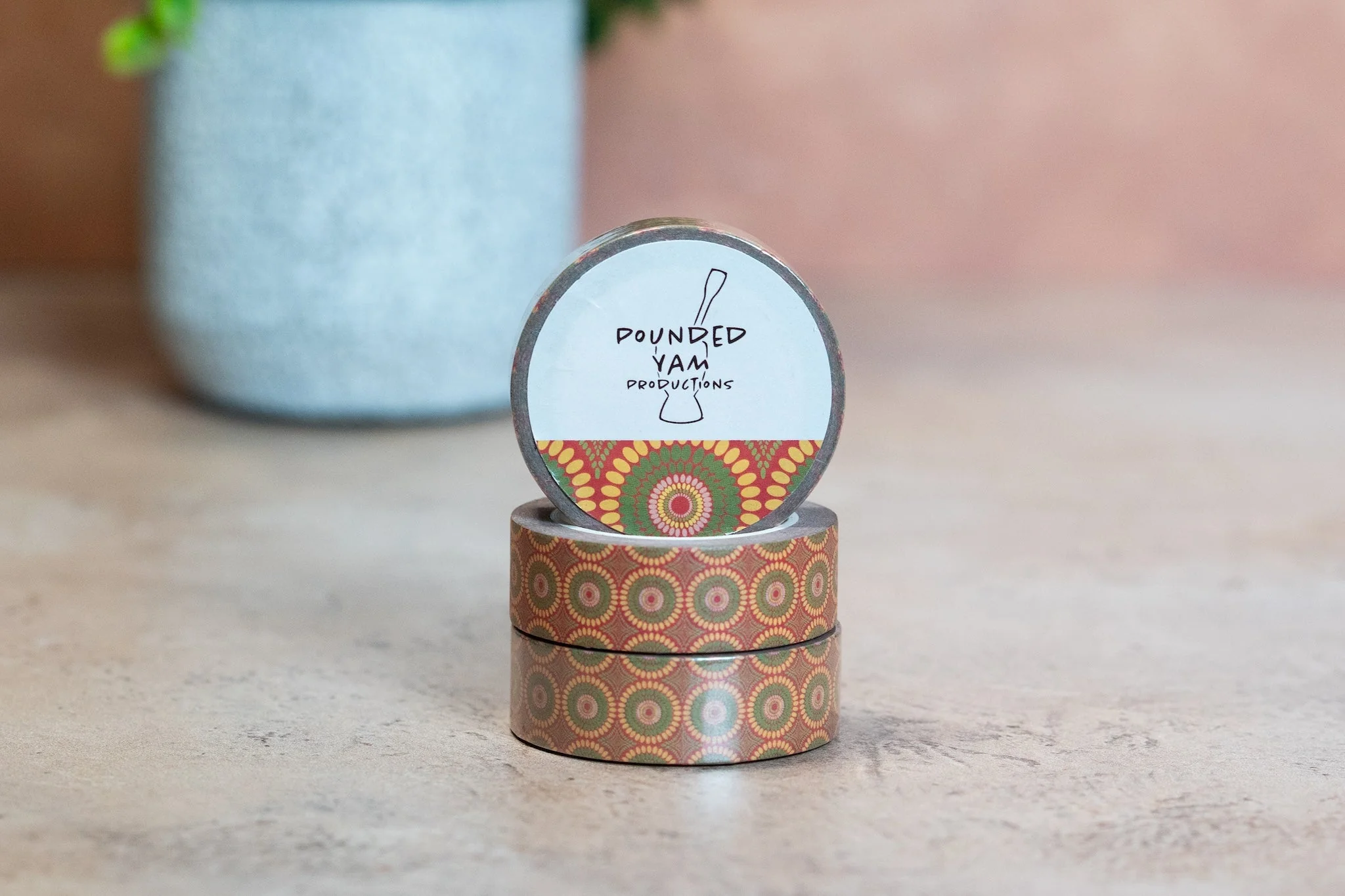 African Print Washi Tape - Bloom (Ankara) - Image 3