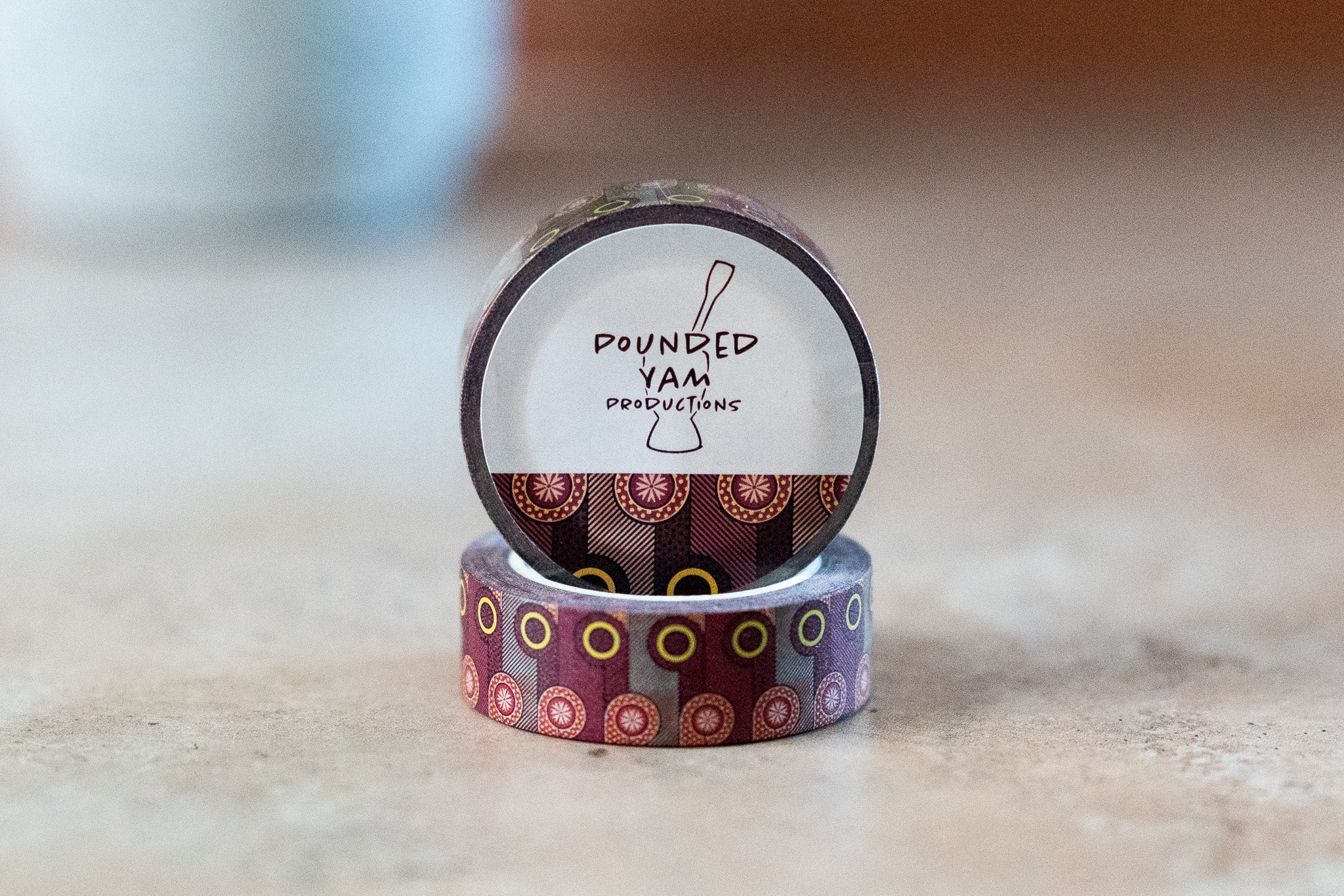 African Print Washi Tape - BP (Ankara) - Image 2