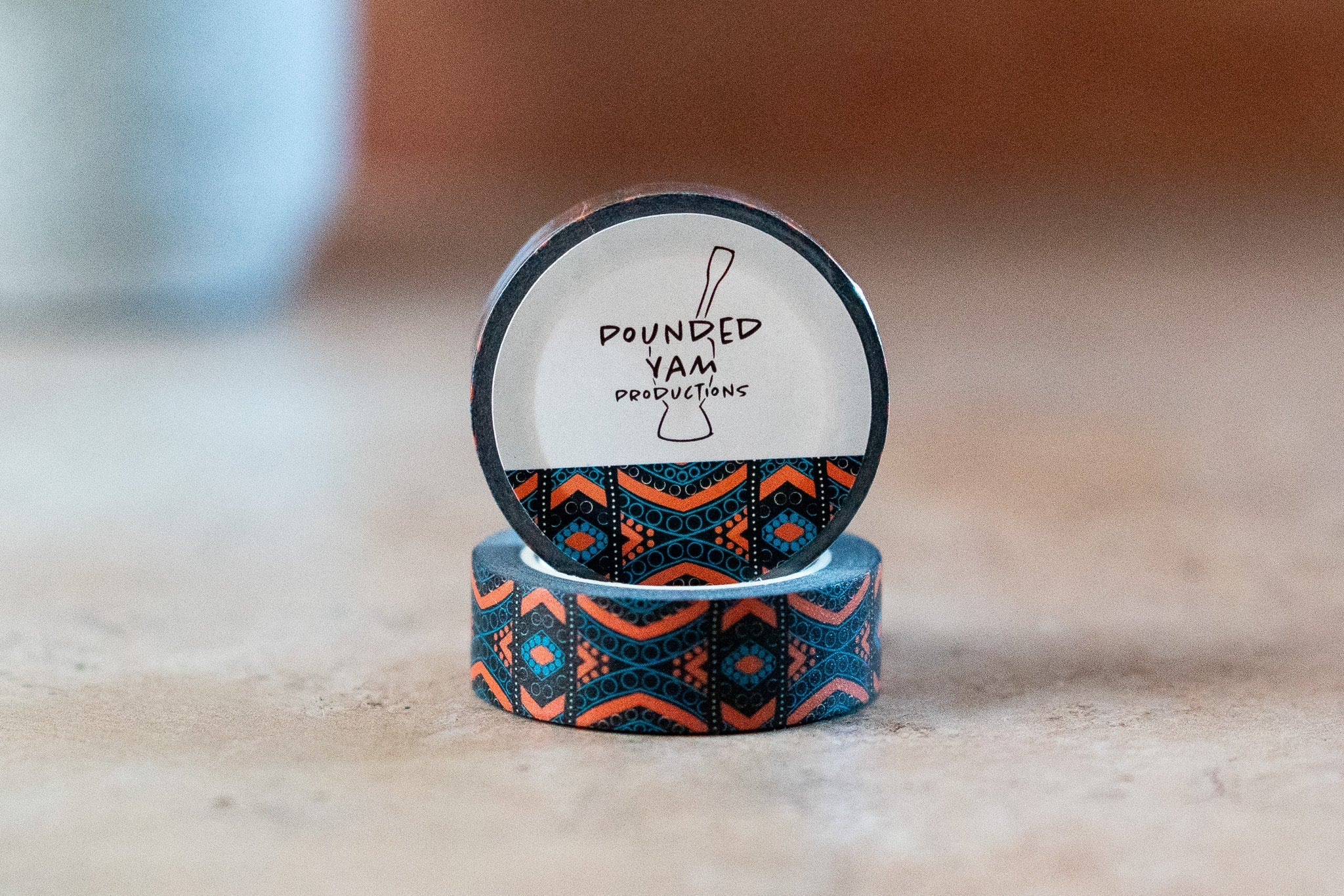 African Print Washi Tape - Diamonds (Ankara) - Image 2