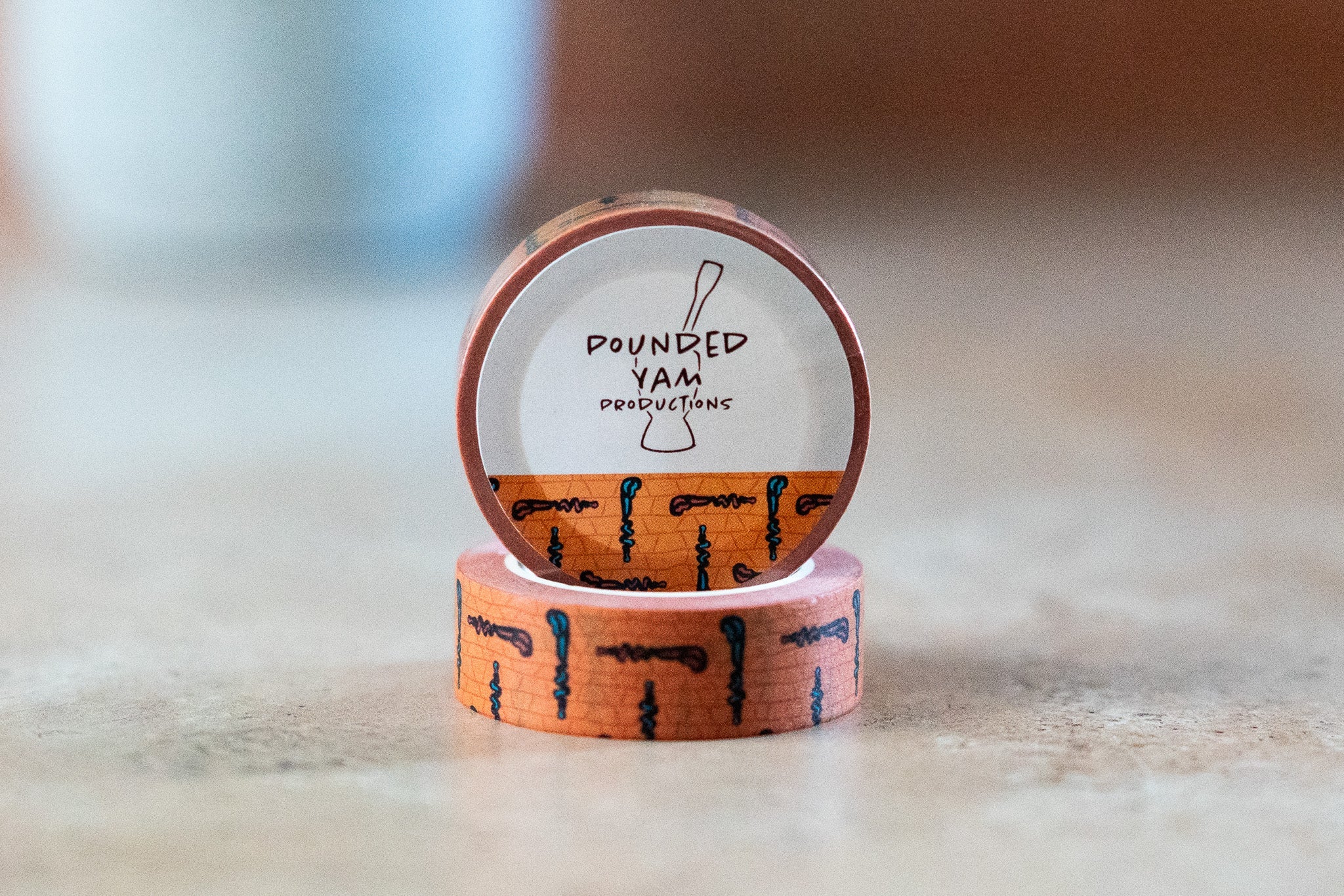 African Print Washi Tape - Walking Sticks (Ankara) - Image 2