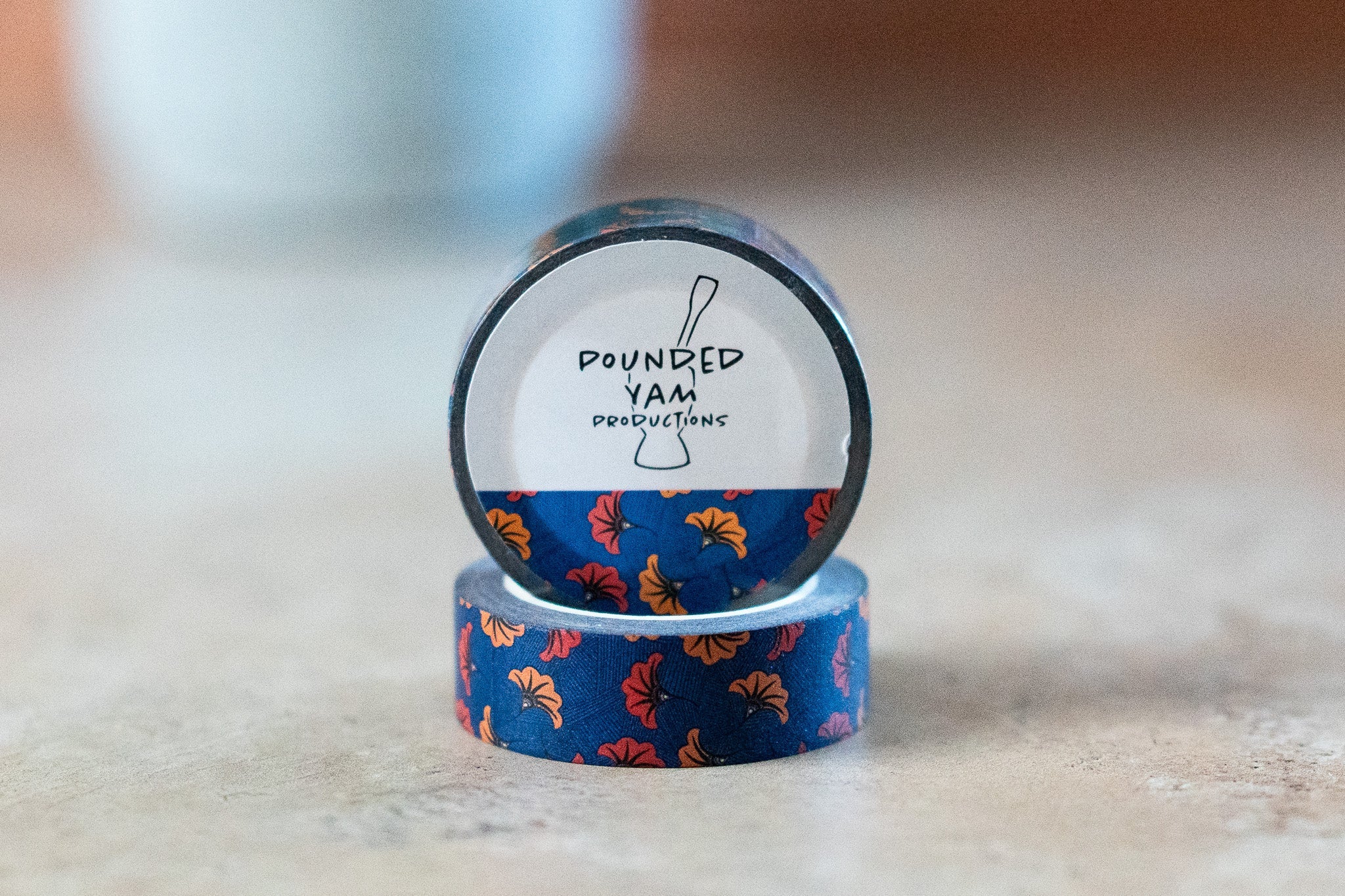 African Print Washi Tape - Wedding Flowers (Ankara) - Image 2
