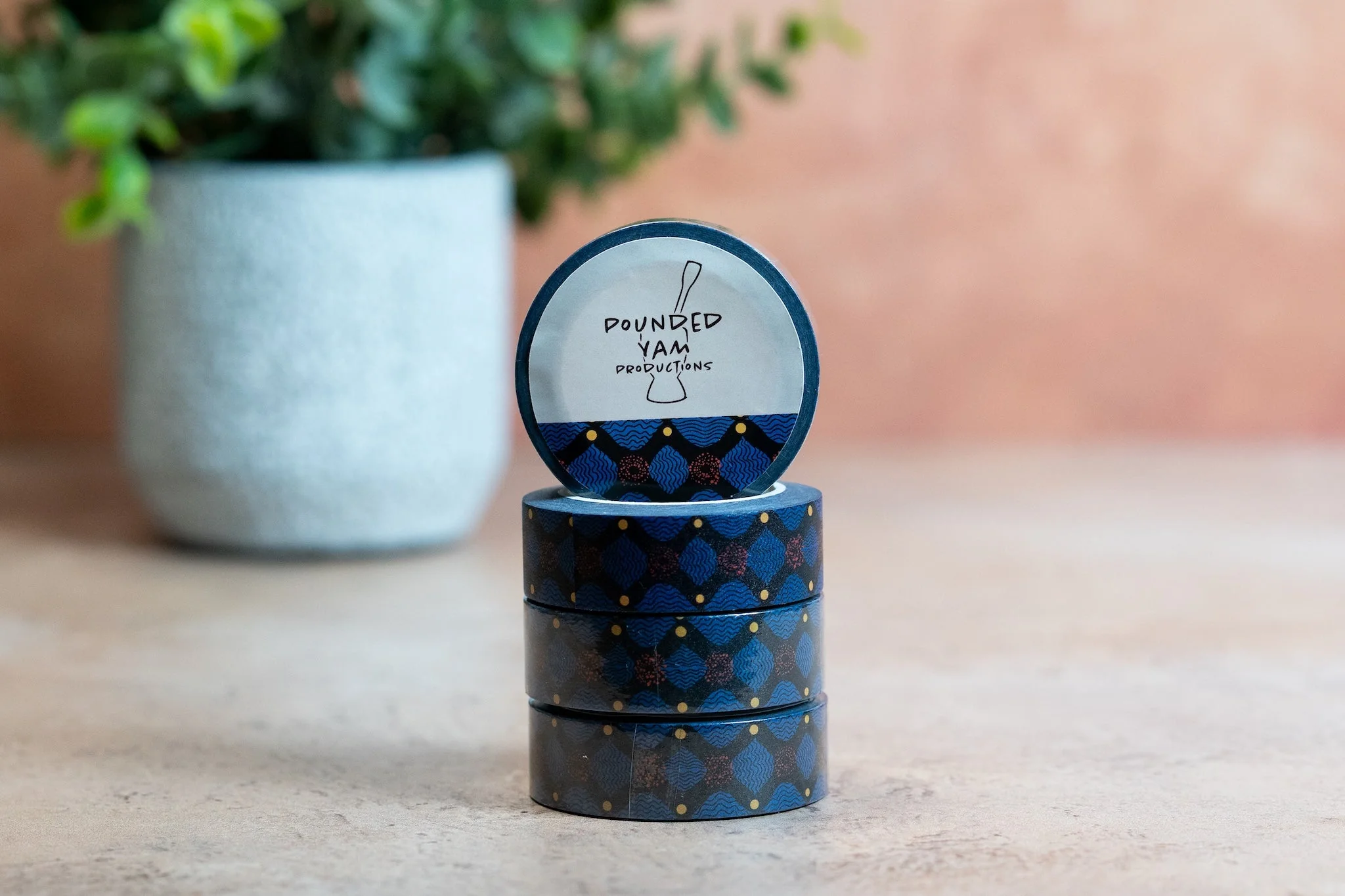 African Print Washi Tape - X (Ankara) - Image 3