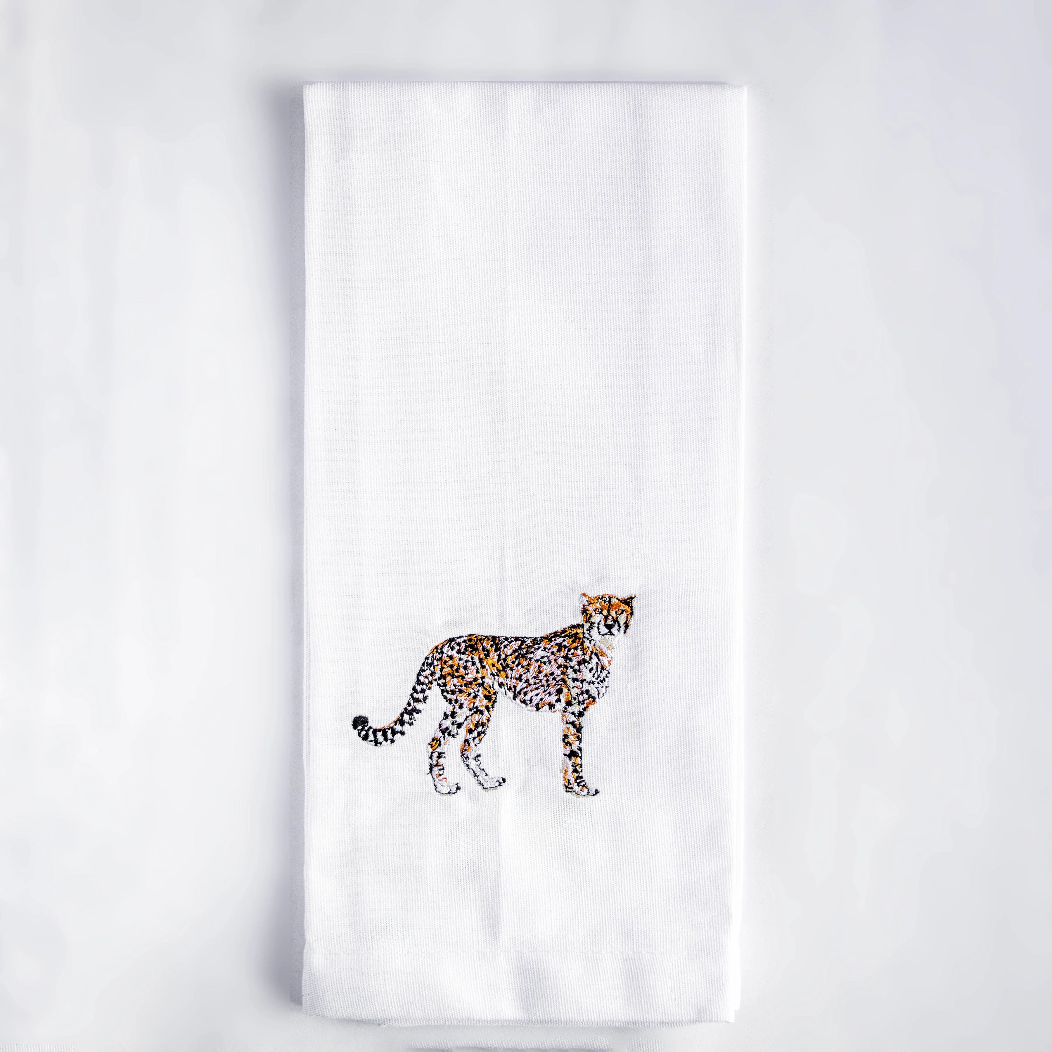 African Wildlife Cotton Tea Towels - Handmade Kitchen Gift - Image 3