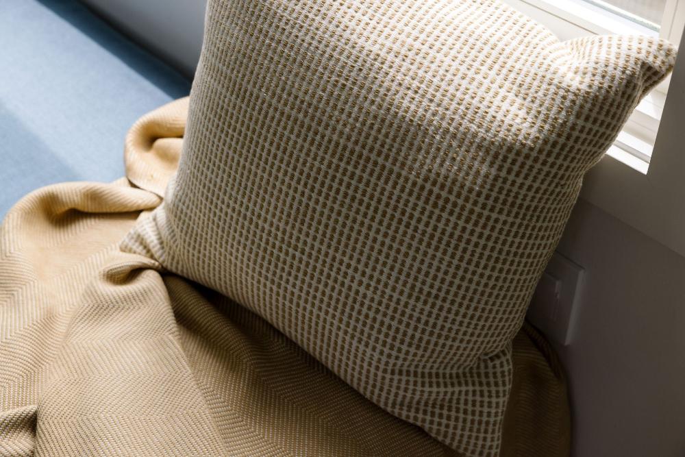 Akobo Handwoven Ethiopian Cotton Throw Pillow Cover - Image 5