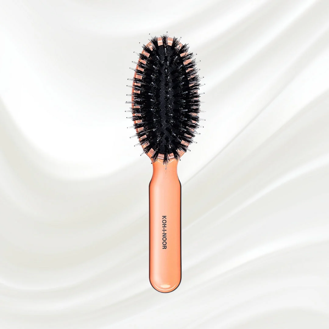All Seasons Mixed Bristle Brush - Boar & Nylon for Normal to Thick Hair - Image 6