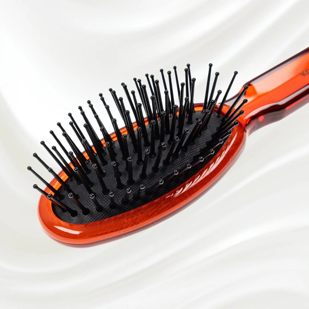 All Seasons Synthetic Pin Hair Brush - Pneumatic Cushion for Thick & Coarse Hair - Image 10