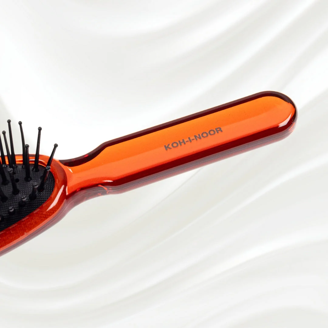 All Seasons Synthetic Pin Hair Brush - Pneumatic Cushion for Thick & Coarse Hair - Image 11