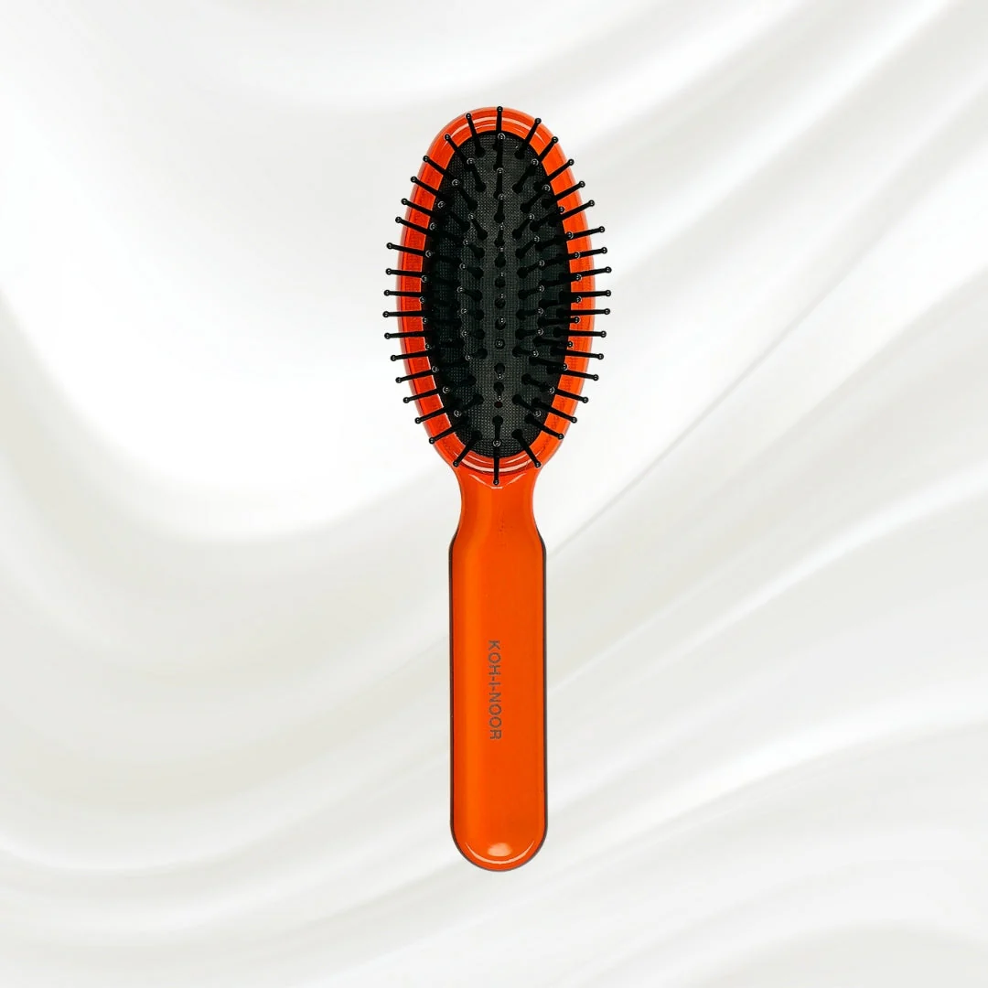 All Seasons Synthetic Pin Hair Brush - Pneumatic Cushion for Thick & Coarse Hair - Image 13