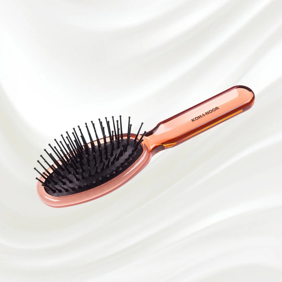 All Seasons Synthetic Pin Hair Brush - Pneumatic Cushion for Thick & Coarse Hair - Image 15