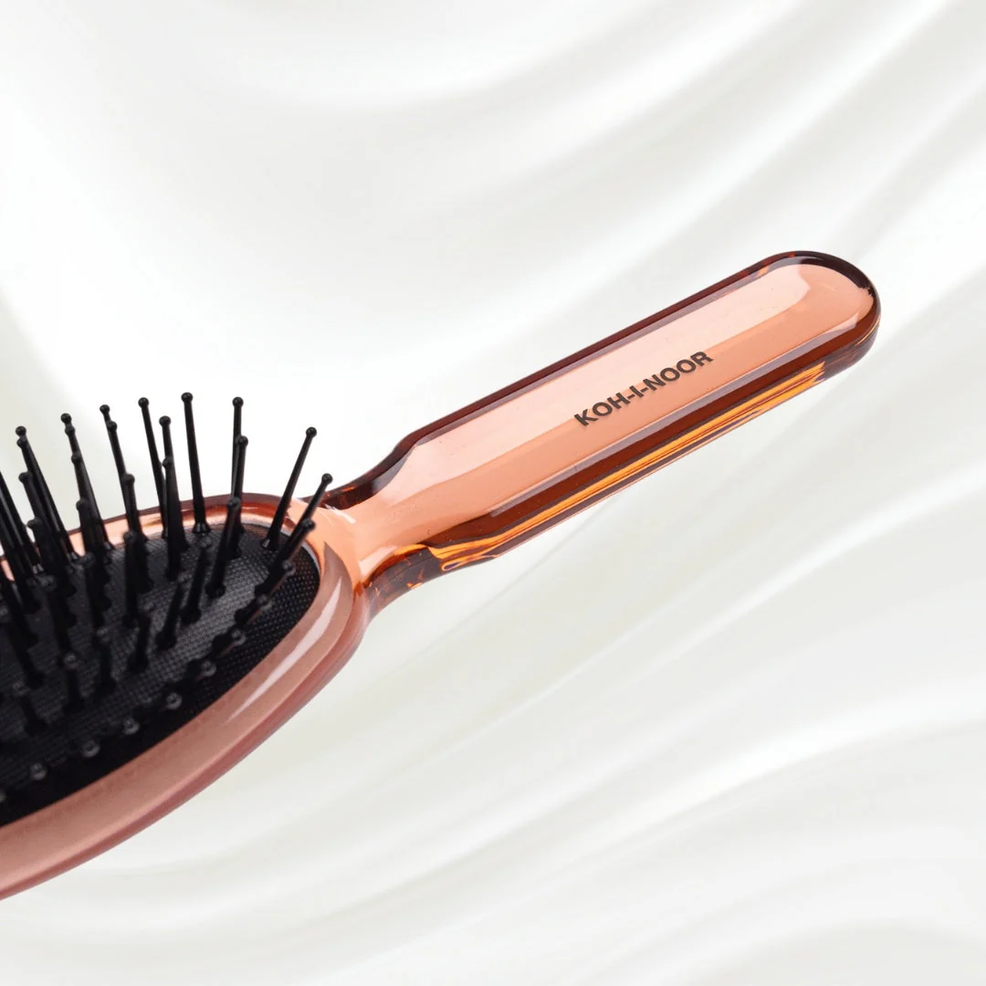 All Seasons Synthetic Pin Hair Brush - Pneumatic Cushion for Thick & Coarse Hair - Image 17