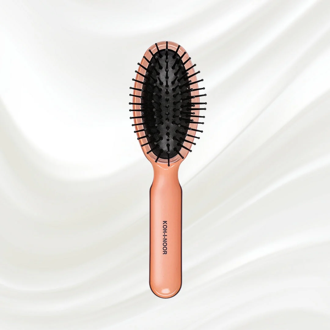 All Seasons Synthetic Pin Hair Brush - Pneumatic Cushion for Thick & Coarse Hair - Image 19