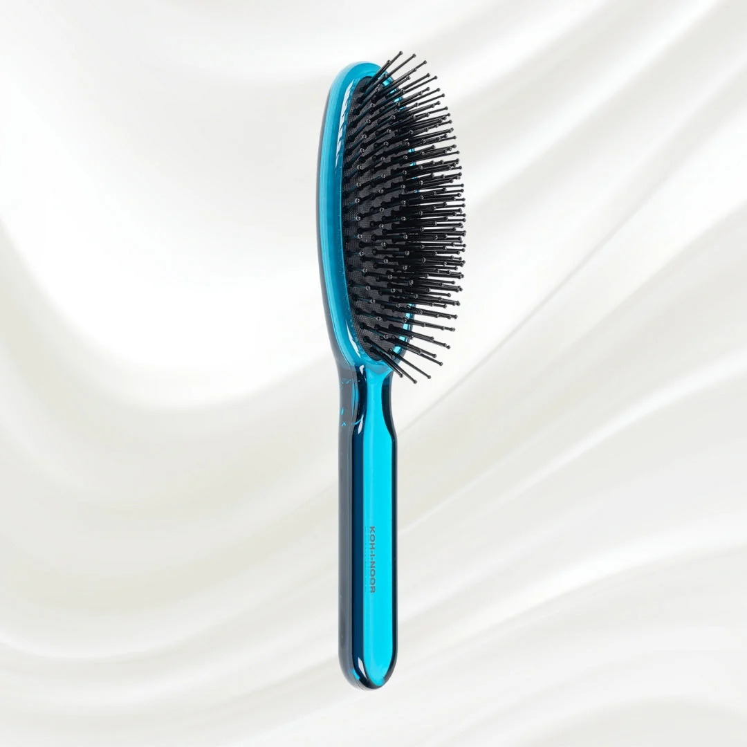 All Seasons Synthetic Pin Hair Brush - Pneumatic Cushion for Thick & Coarse Hair - Image 20