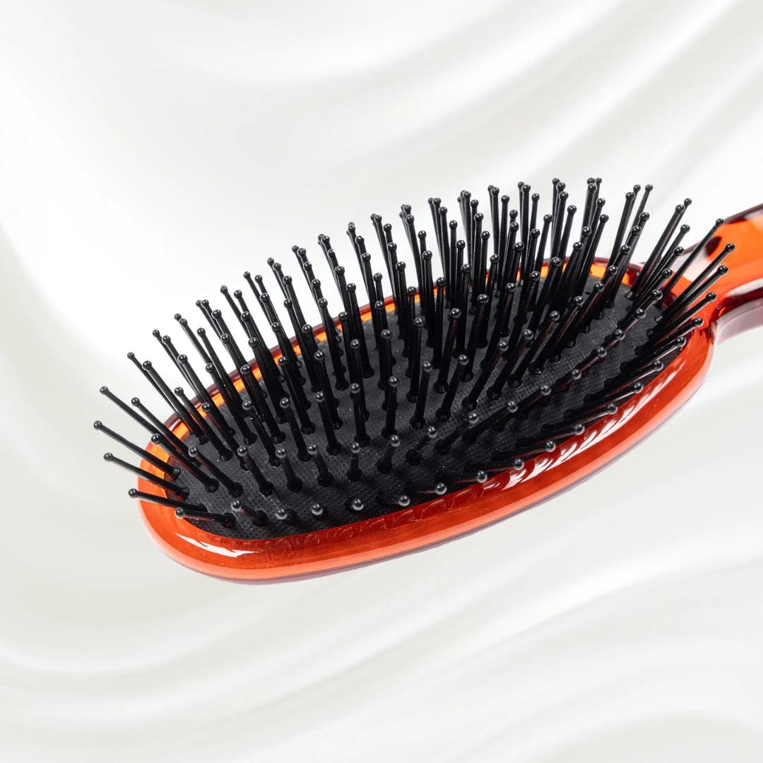 All Seasons Synthetic Pin Hair Brush - Pneumatic Cushion for Thick & Coarse Hair - Image 28