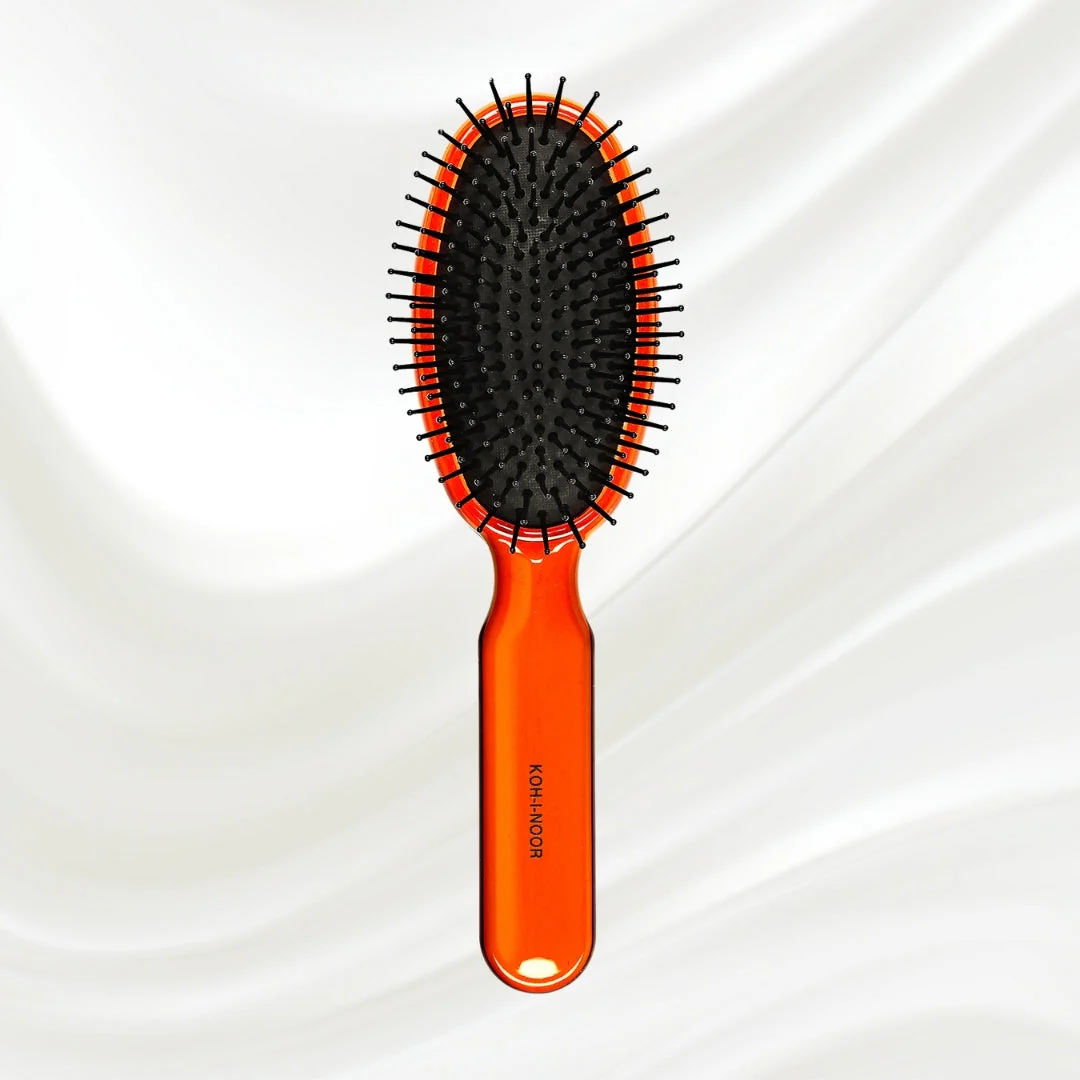 All Seasons Synthetic Pin Hair Brush - Pneumatic Cushion for Thick & Coarse Hair - Image 31