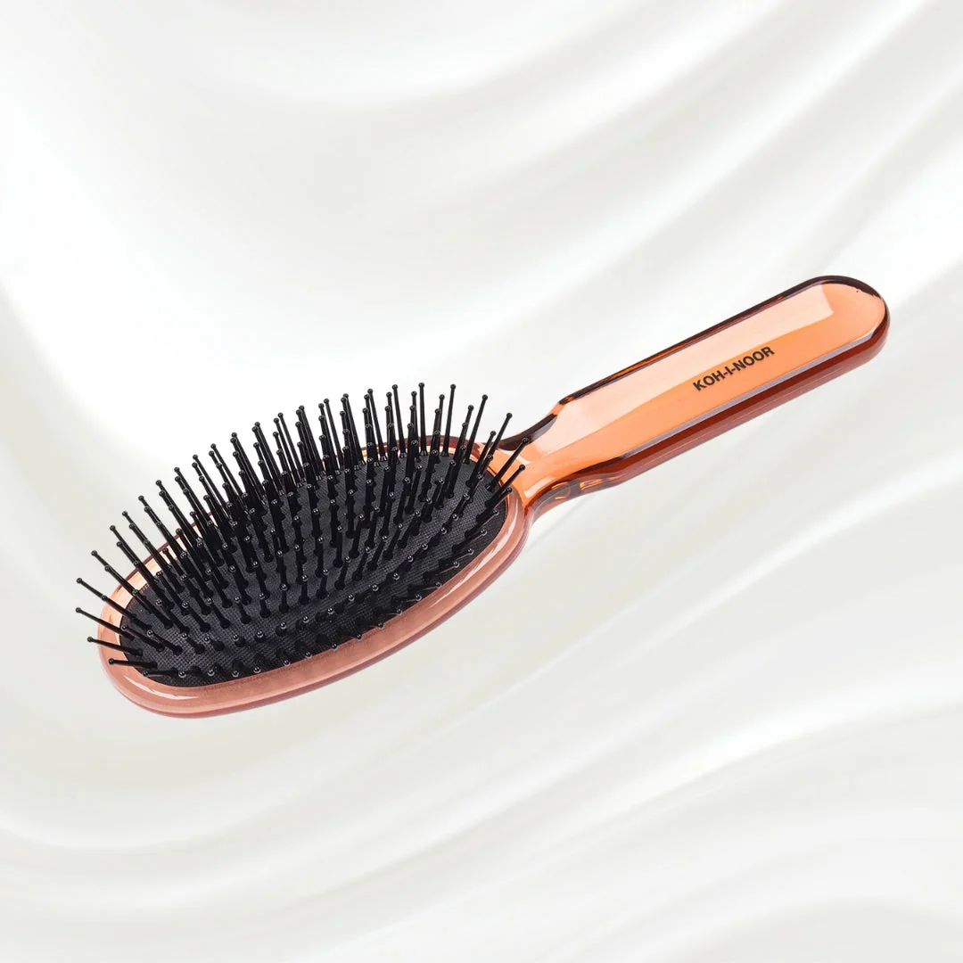 All Seasons Synthetic Pin Hair Brush - Pneumatic Cushion for Thick & Coarse Hair - Image 32