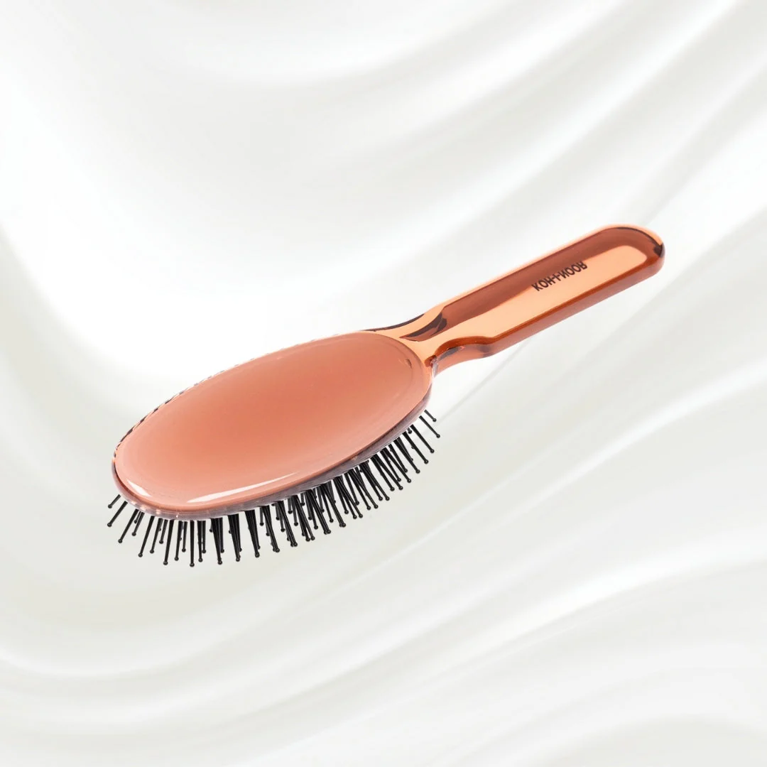 All Seasons Synthetic Pin Hair Brush - Pneumatic Cushion for Thick & Coarse Hair - Image 35
