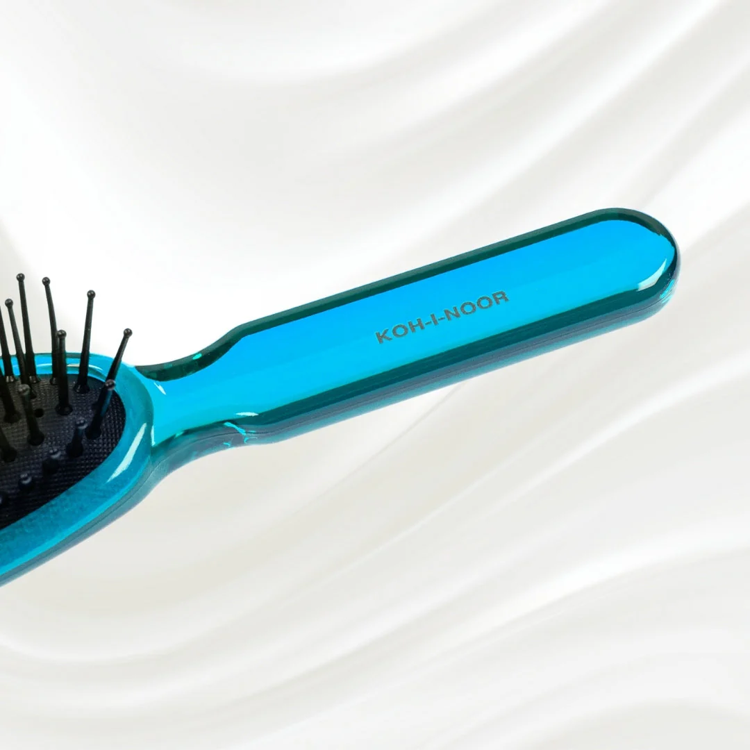 All Seasons Synthetic Pin Hair Brush - Pneumatic Cushion for Thick & Coarse Hair - Image 5