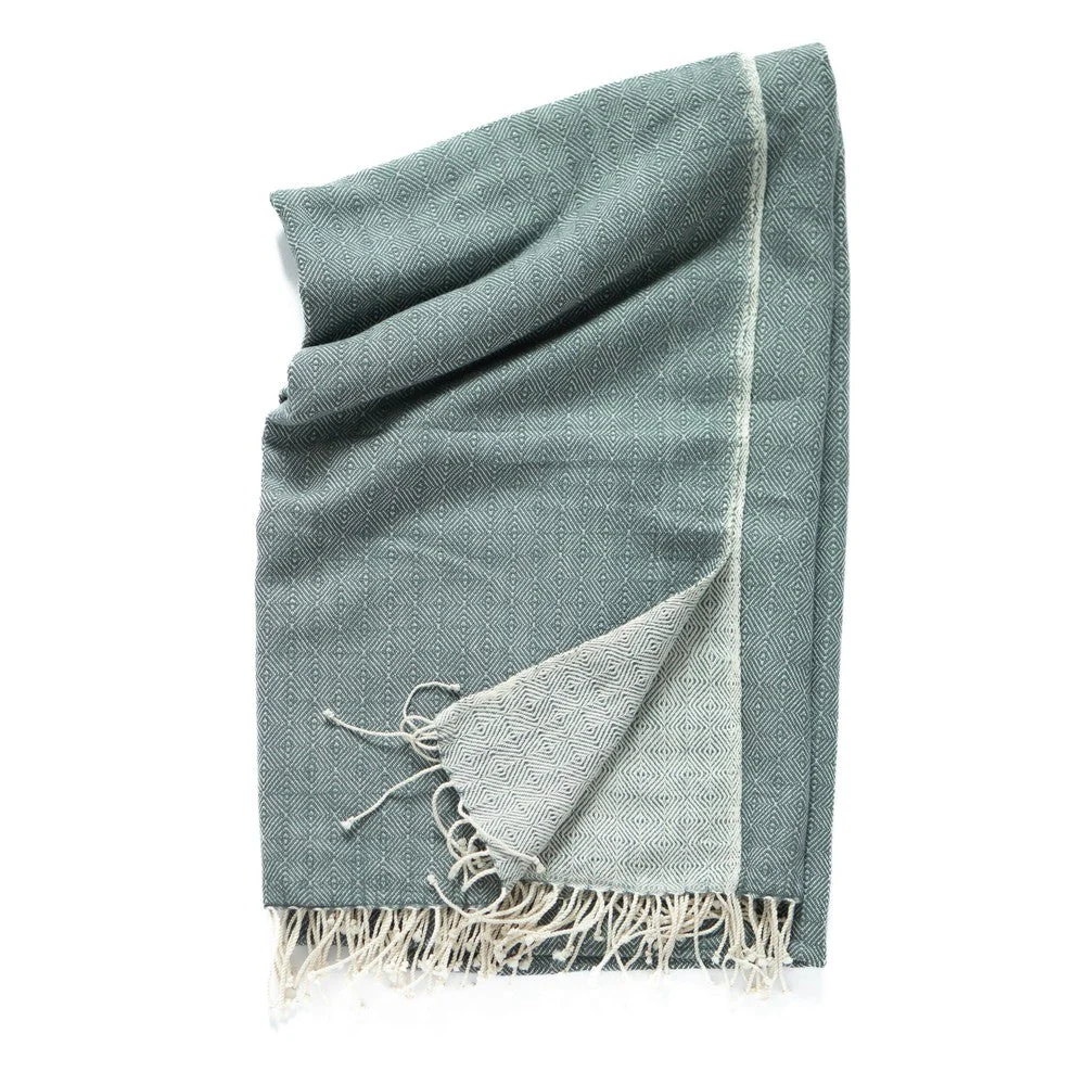 Almaz Handwoven Ethiopian Cotton Bath Towel - Image 9