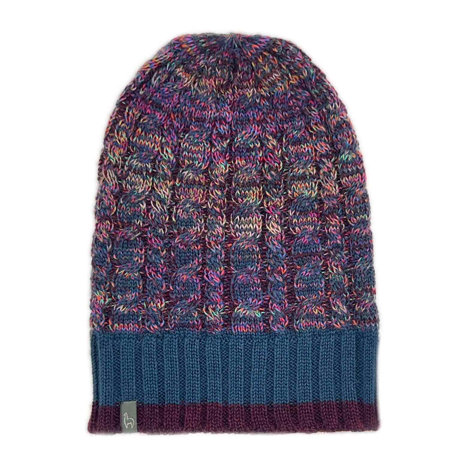Alpaca Beanie - Braided - Galaxy - Image 3