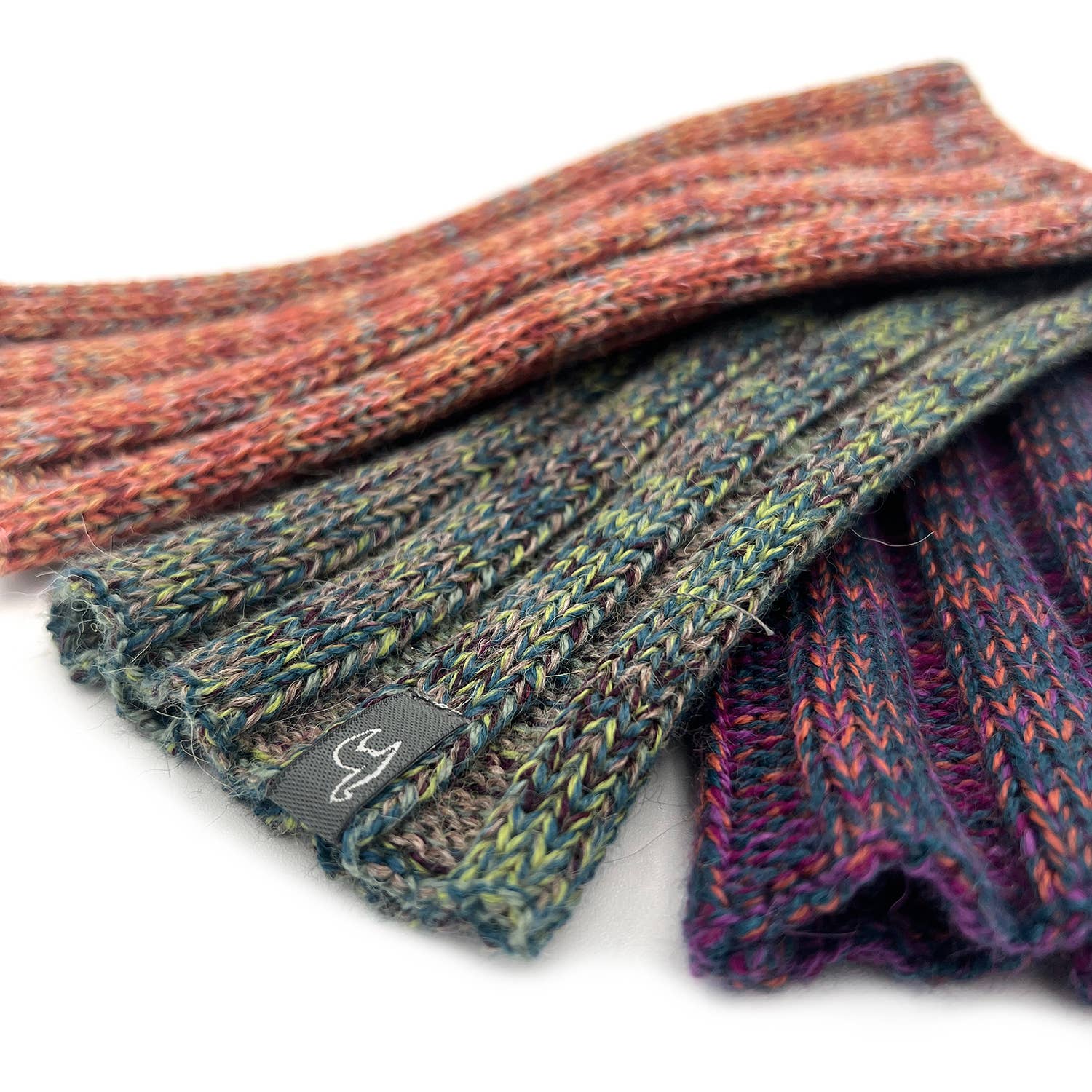 Alpaca Gloves - Accordion - Tumeric - Image 4
