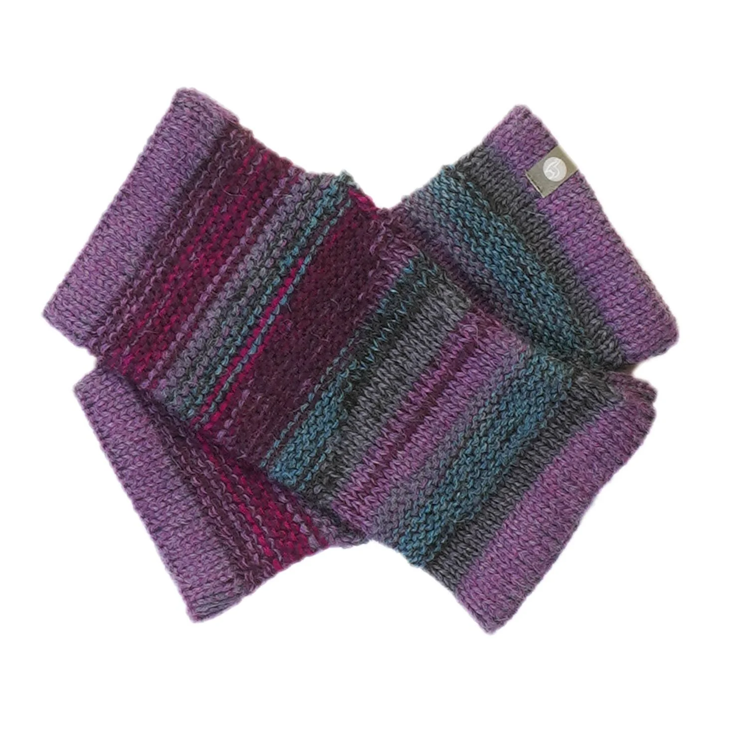 Alpaca Gloves - Colorado - Fig - Image 2