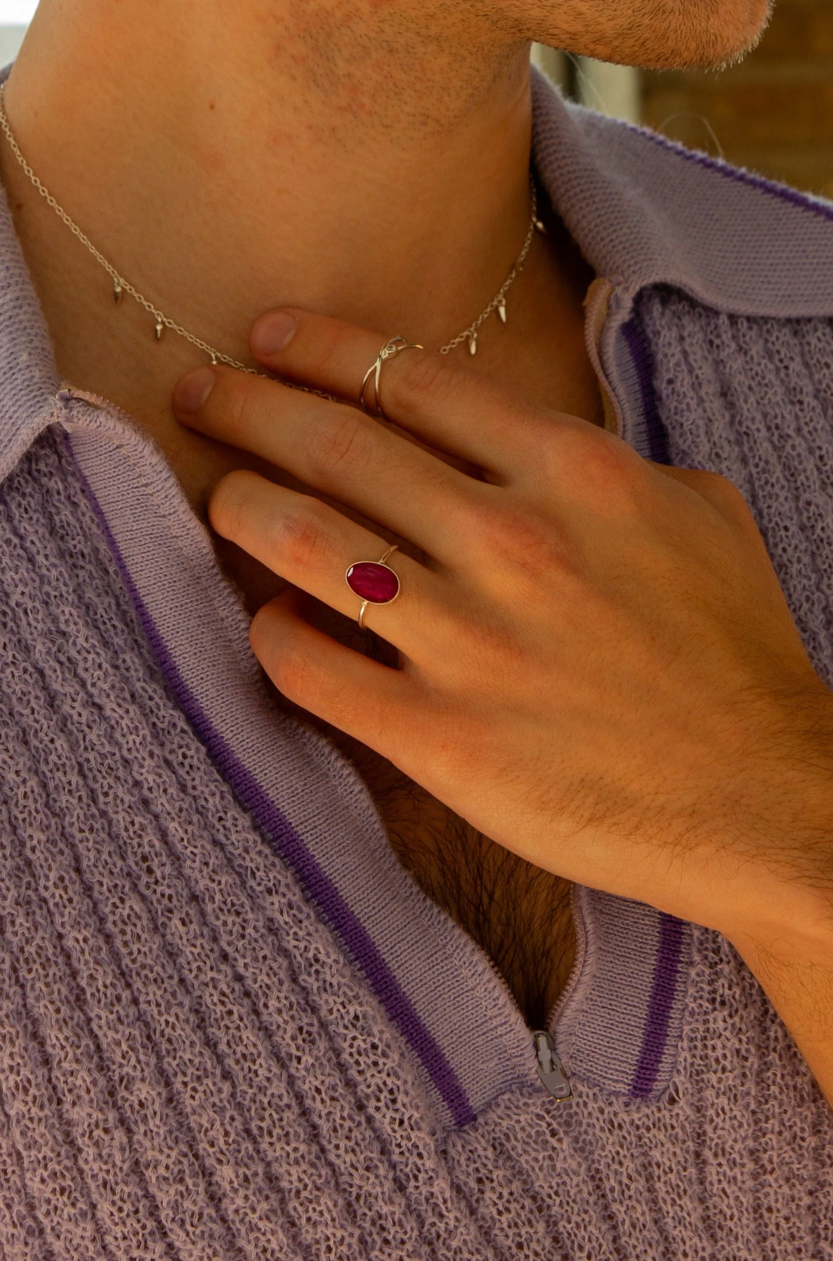 Amaryllis Sterling Silver Ring - Image 2