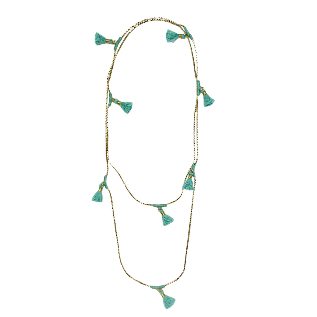 Ananya Tassel Necklace - Image 11