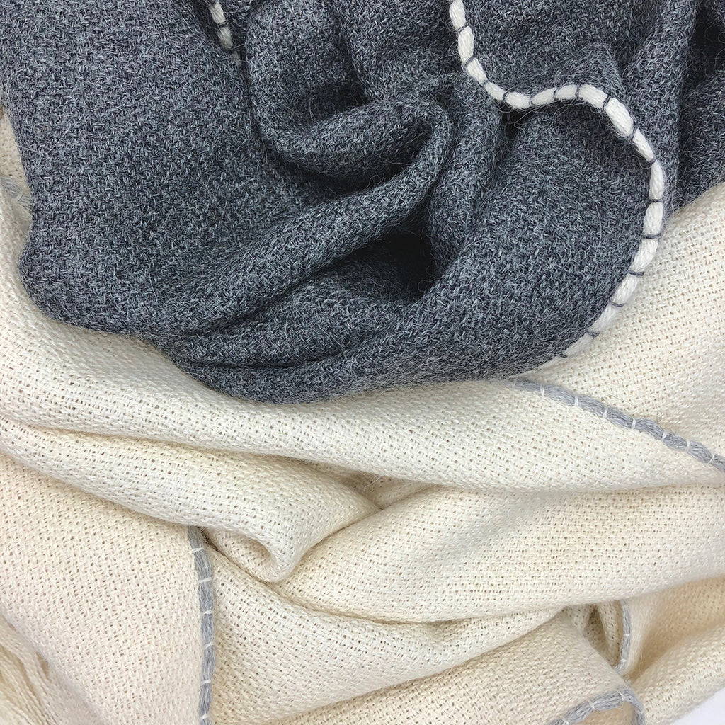 Andes Snow Baby Alpaca Scarf - Image 4