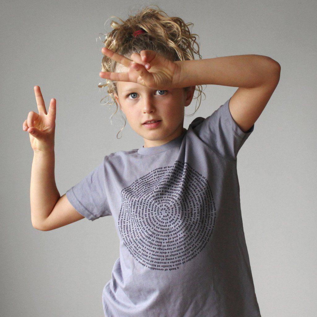 Animal Collective Group Nouns Kids Tee Shirt - Image 5