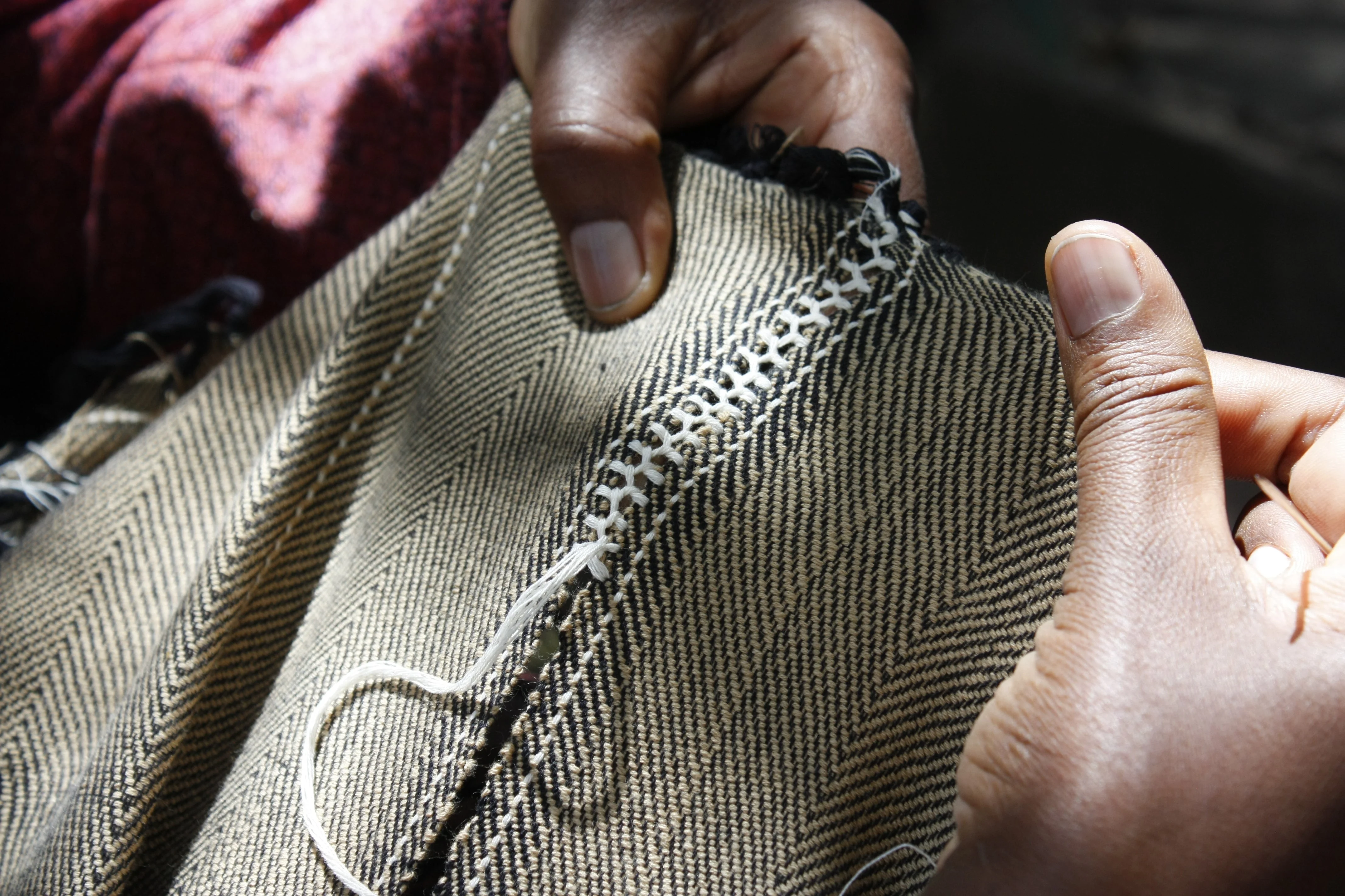 Anna Handwoven Ethiopian Cotton Jacket - Image 9