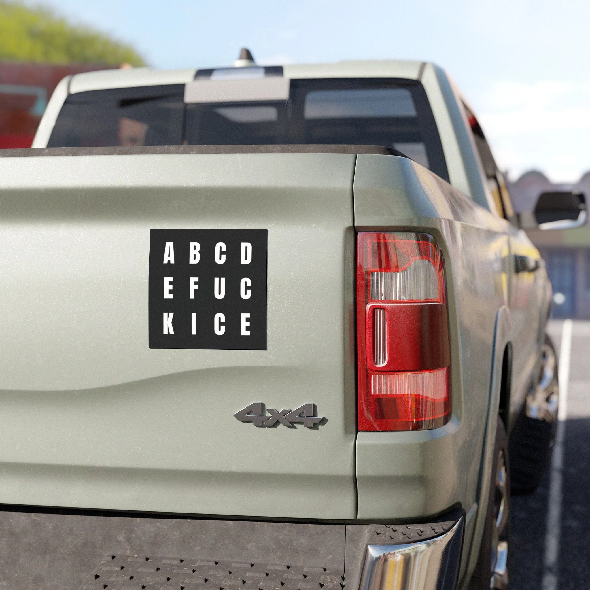 Anti-ICE Magnet - Clever Fuck ICE Car Bumper Magnet - Image 2