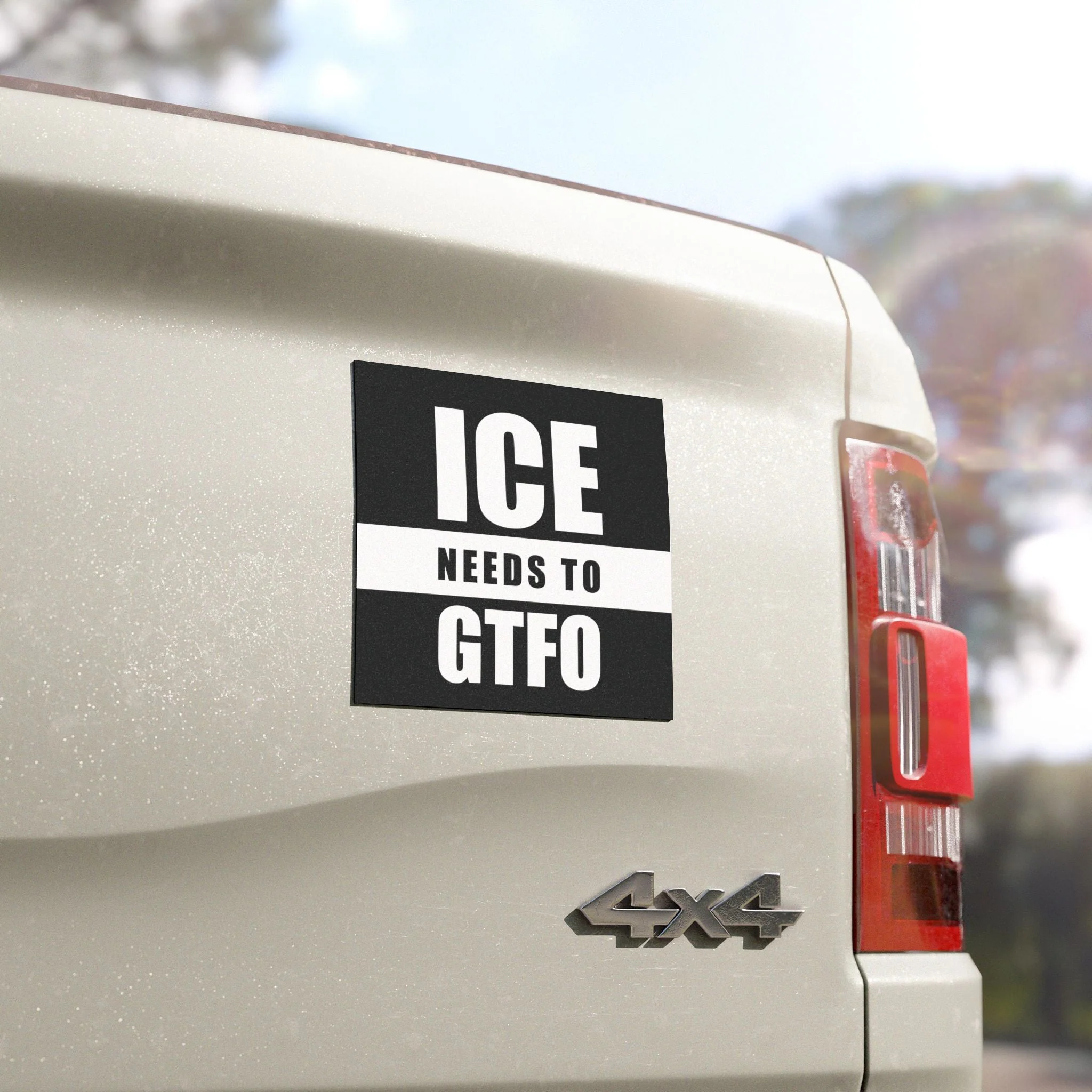 Anti-ICE Magnet - ICE GTFO - Image 2