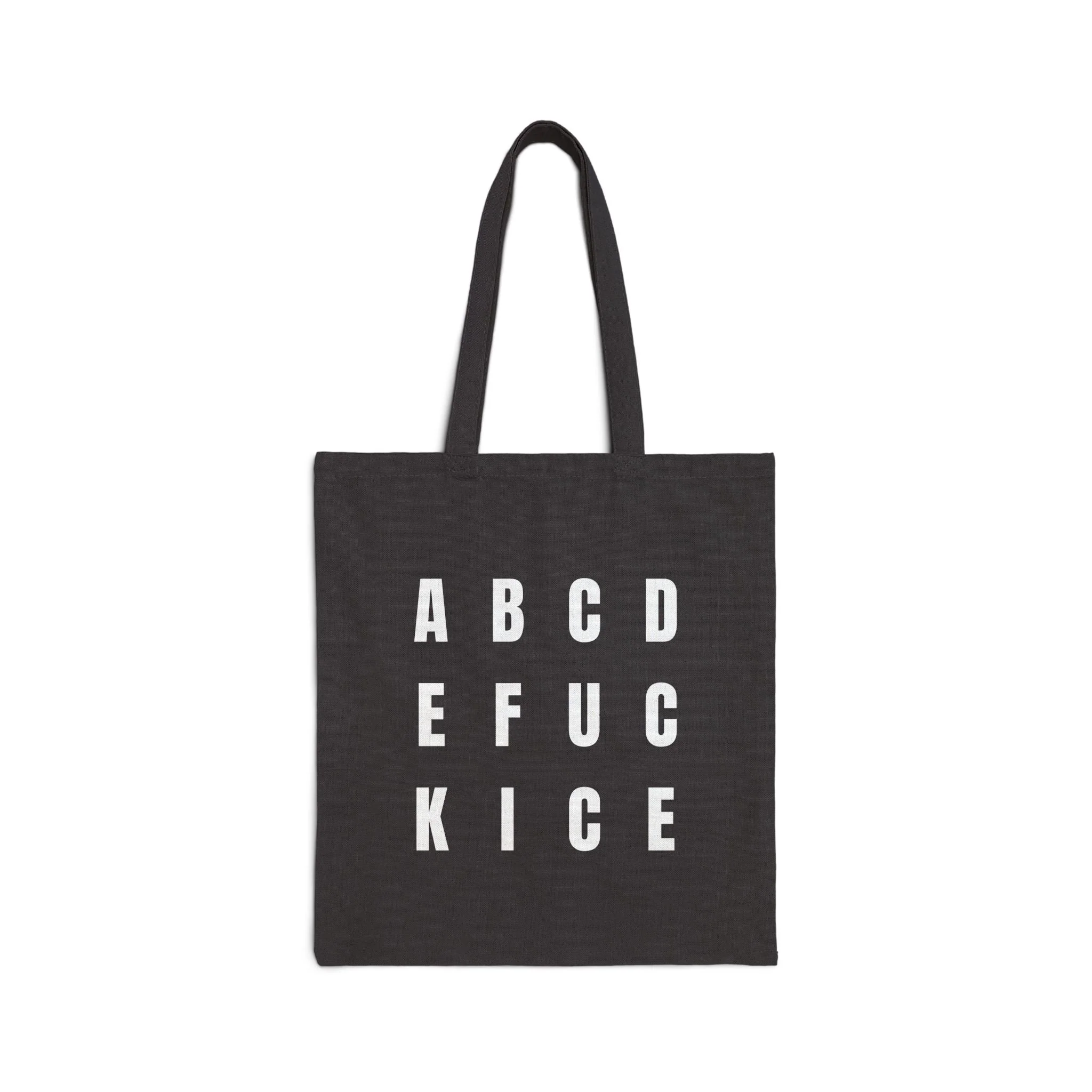 Anti-ICE Tote Bag - Clever Fuck ICE Canvas Bag - Image 2