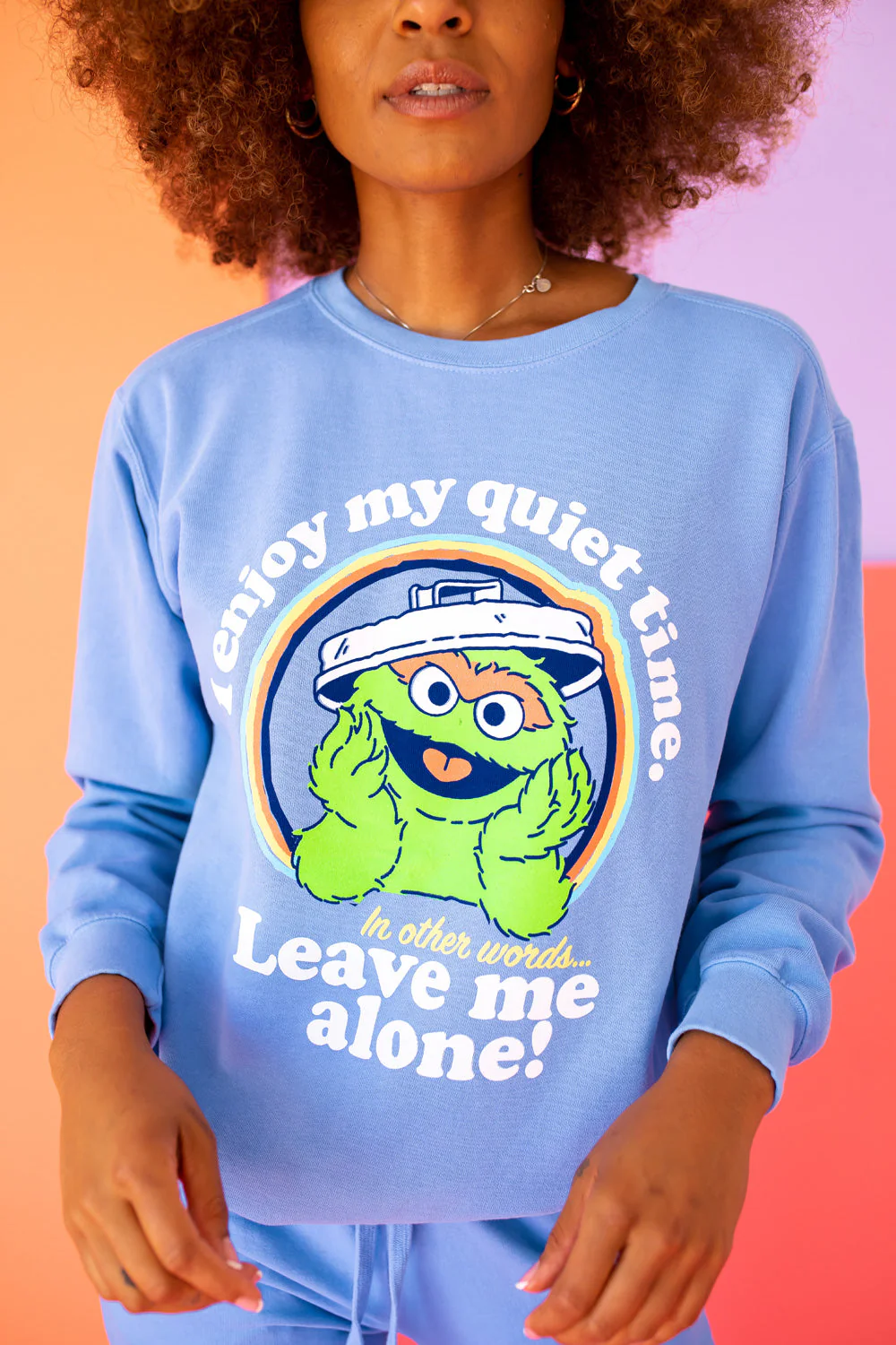 Anti-Social Oscar The Grouch Sweatshirt - Image 11