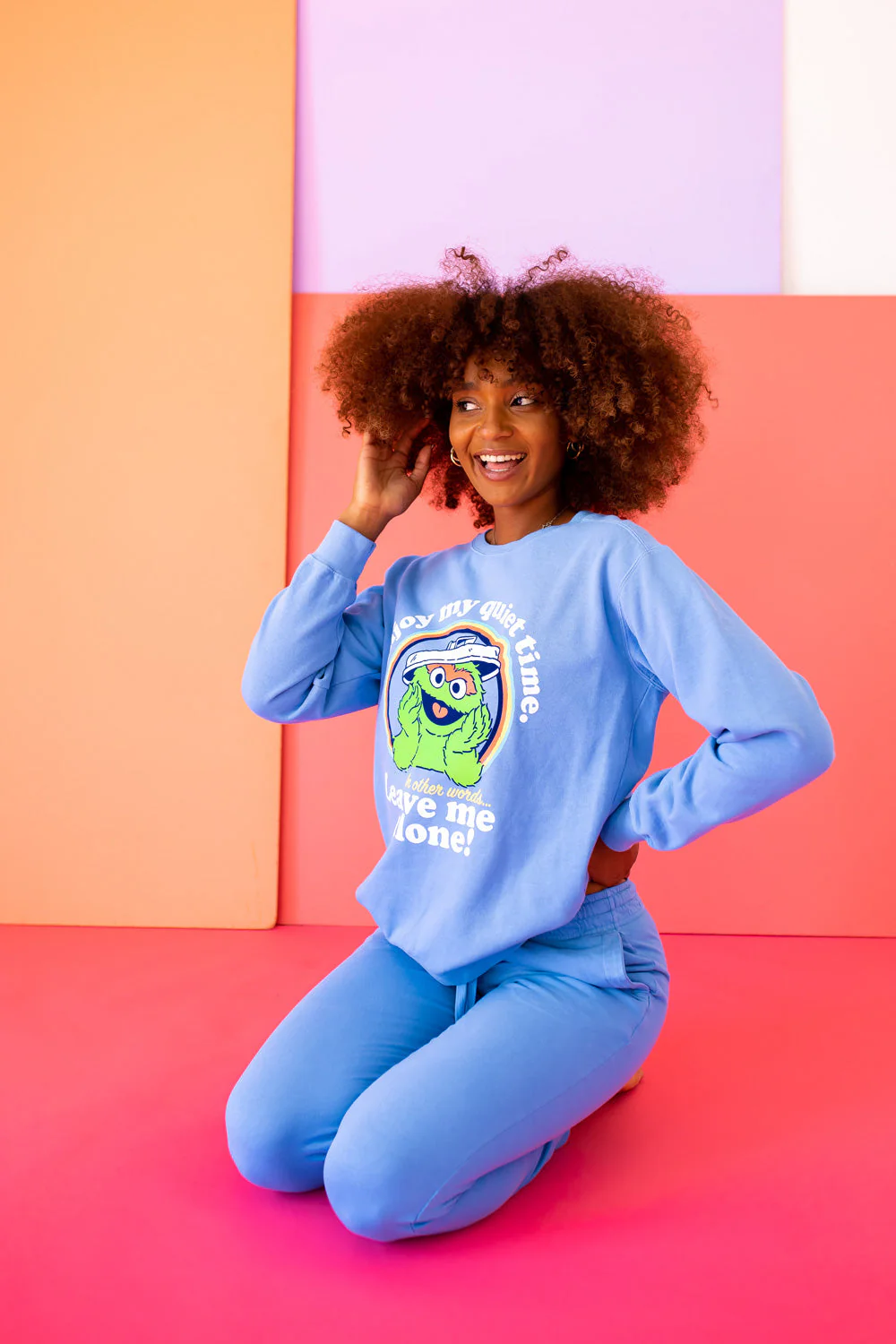 Anti-Social Oscar The Grouch Sweatshirt - Image 2